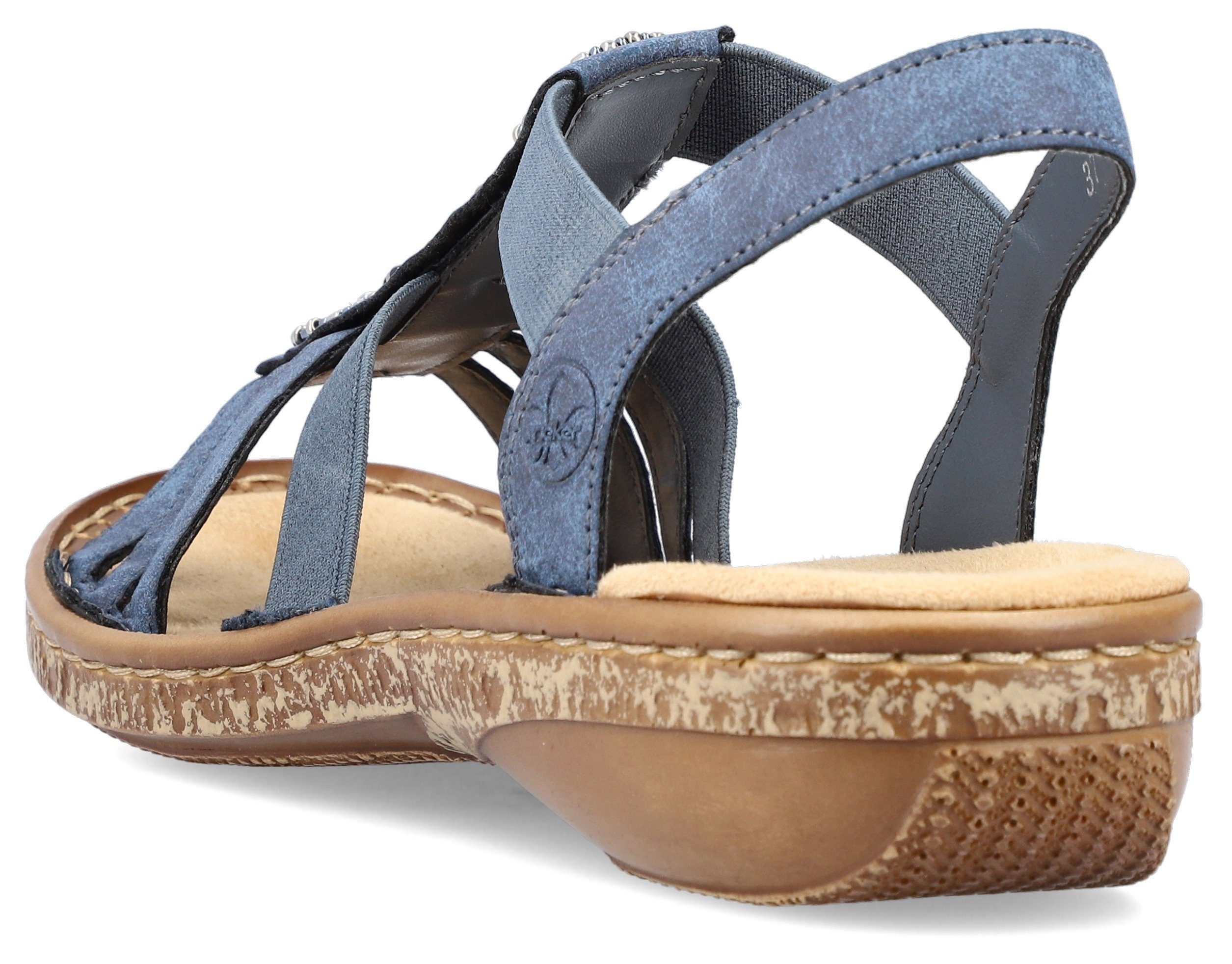Rieker Riemchensandale, Sommerschuh, Sandalette, Keilabsatz, mit günstig online kaufen