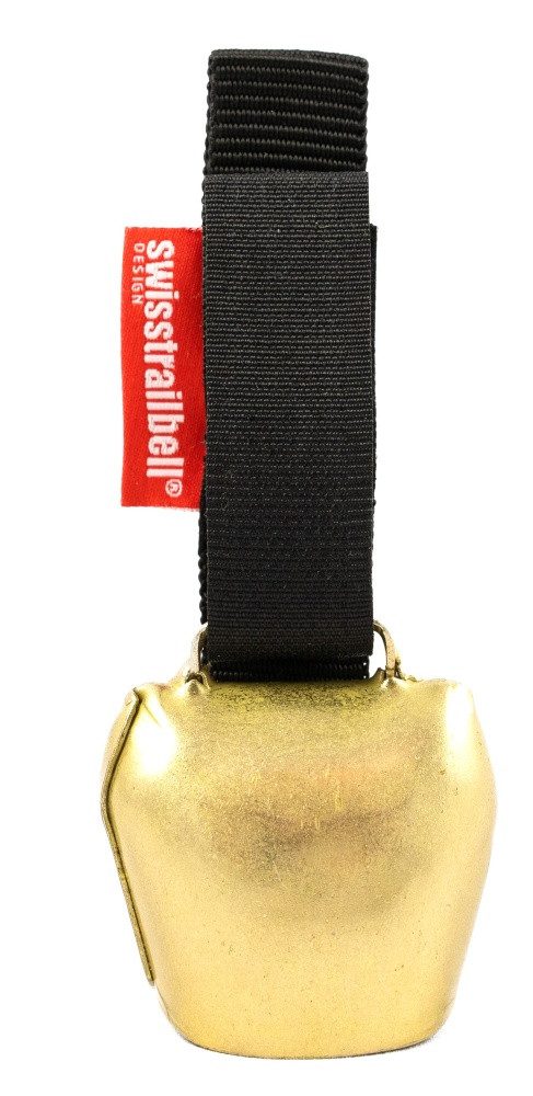 swisstrailbell Fahrradklingel "The New Gold Edition", Trailbell, Bear Bell, alle Funktionen einhändig ausführbar