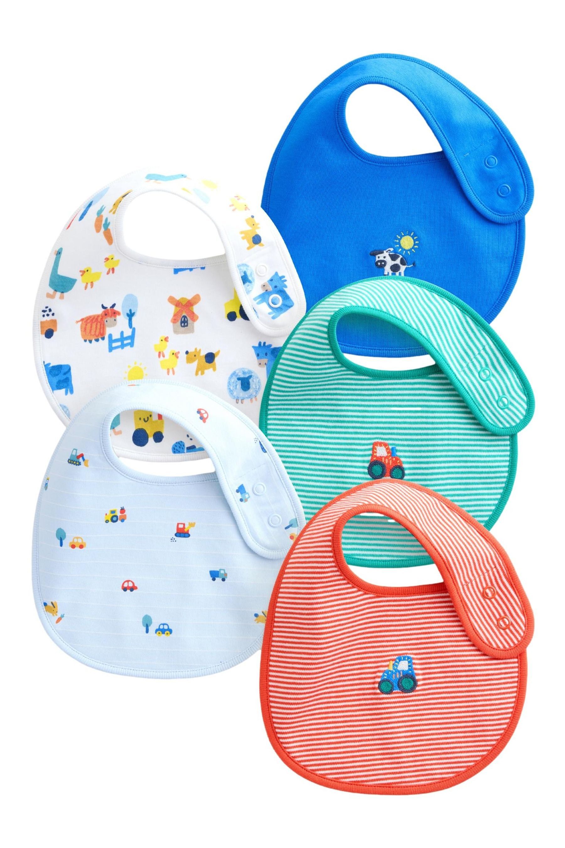 Next Lätzchen Baby-Lätzchen, 5er-Pack, (5-St)