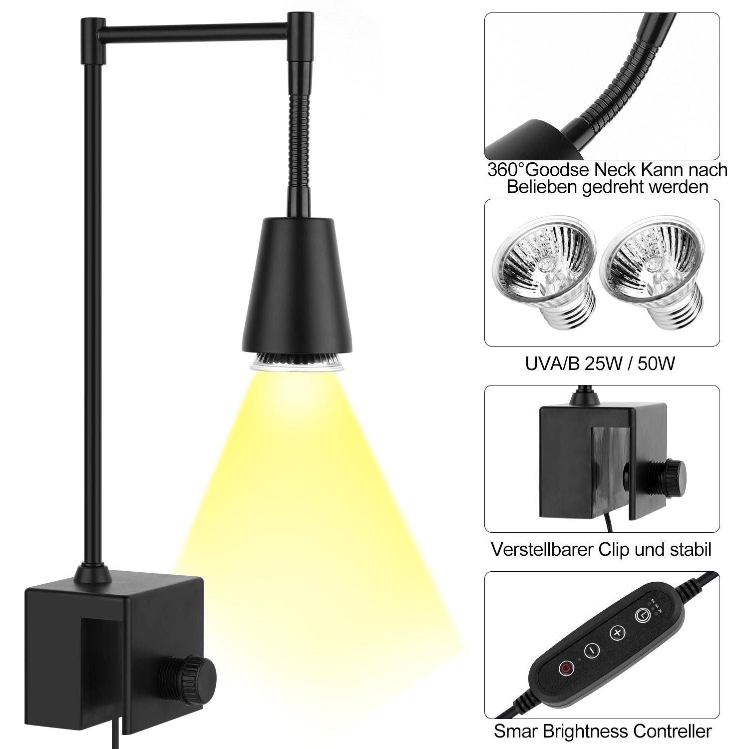 12V Led Spot Leselampe, Lesen Led Lampe Fit für Wohnmobil