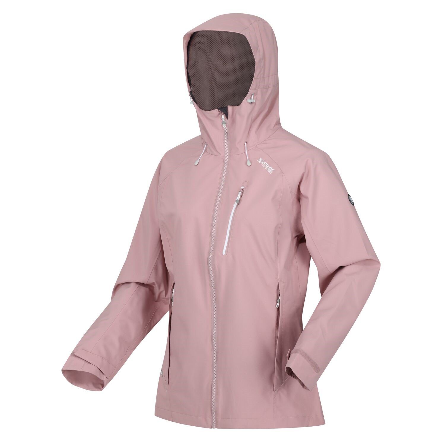 Regatta 10.000mm Birchdale mit Rosé Kapuze Damen Softshelljacke Wassersäule