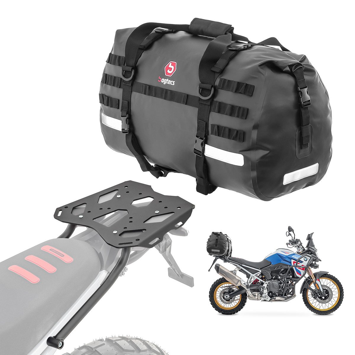 Bagtecs Schraube Set Gepäckbrücke + Hecktasche für BMW F 900 GS 24-25 XB50