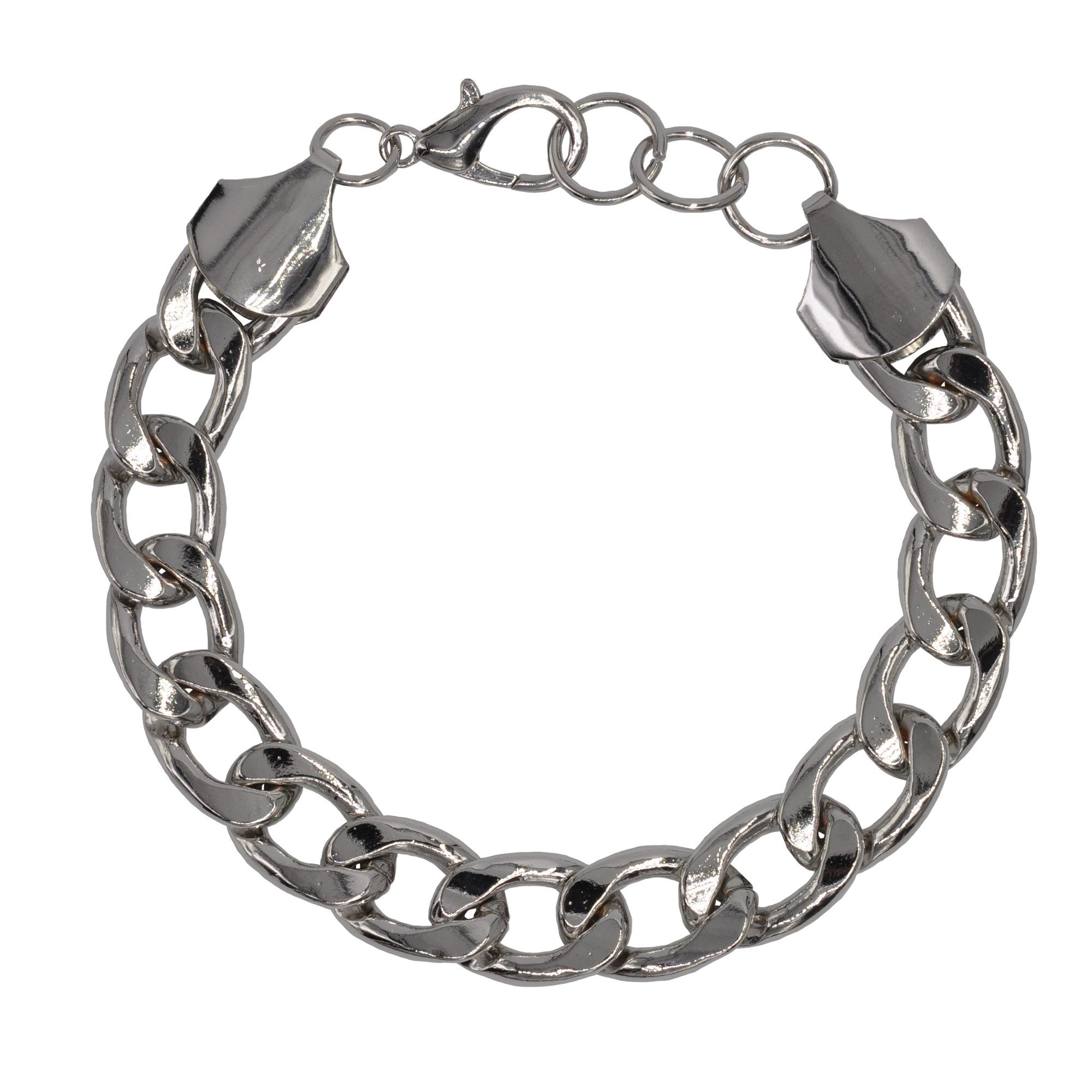 Armband Metall Glänzend Panzer