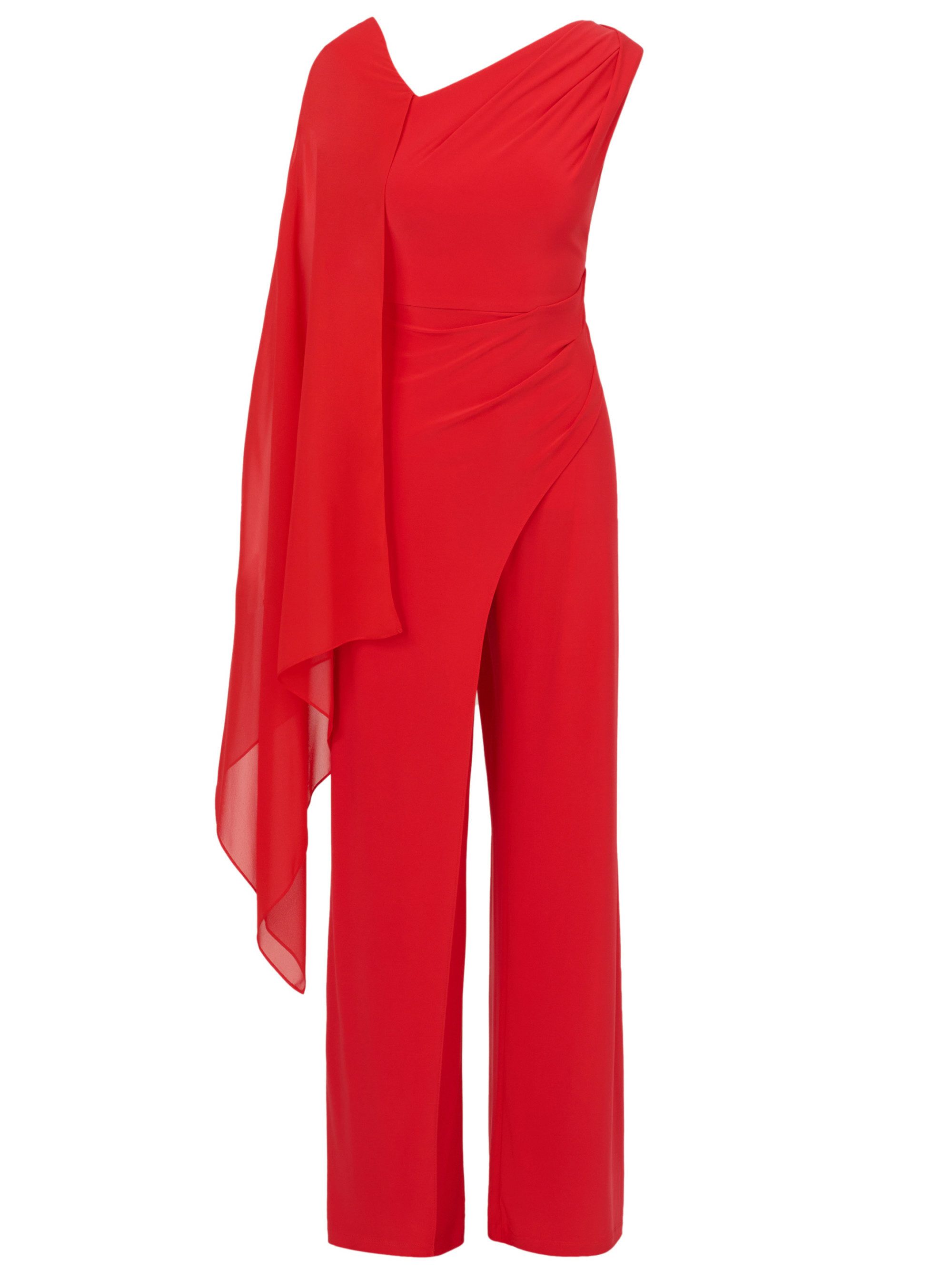 Adrianna Papell Jumpsuit Asymmetrical Jersey Jumpsuit Frech, originell, fem günstig online kaufen