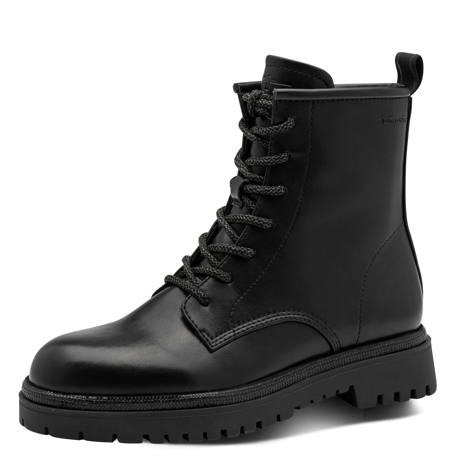 Tamaris Schnürstiefelette Schnürboots mit zusätzlichem Innenreißverschluss