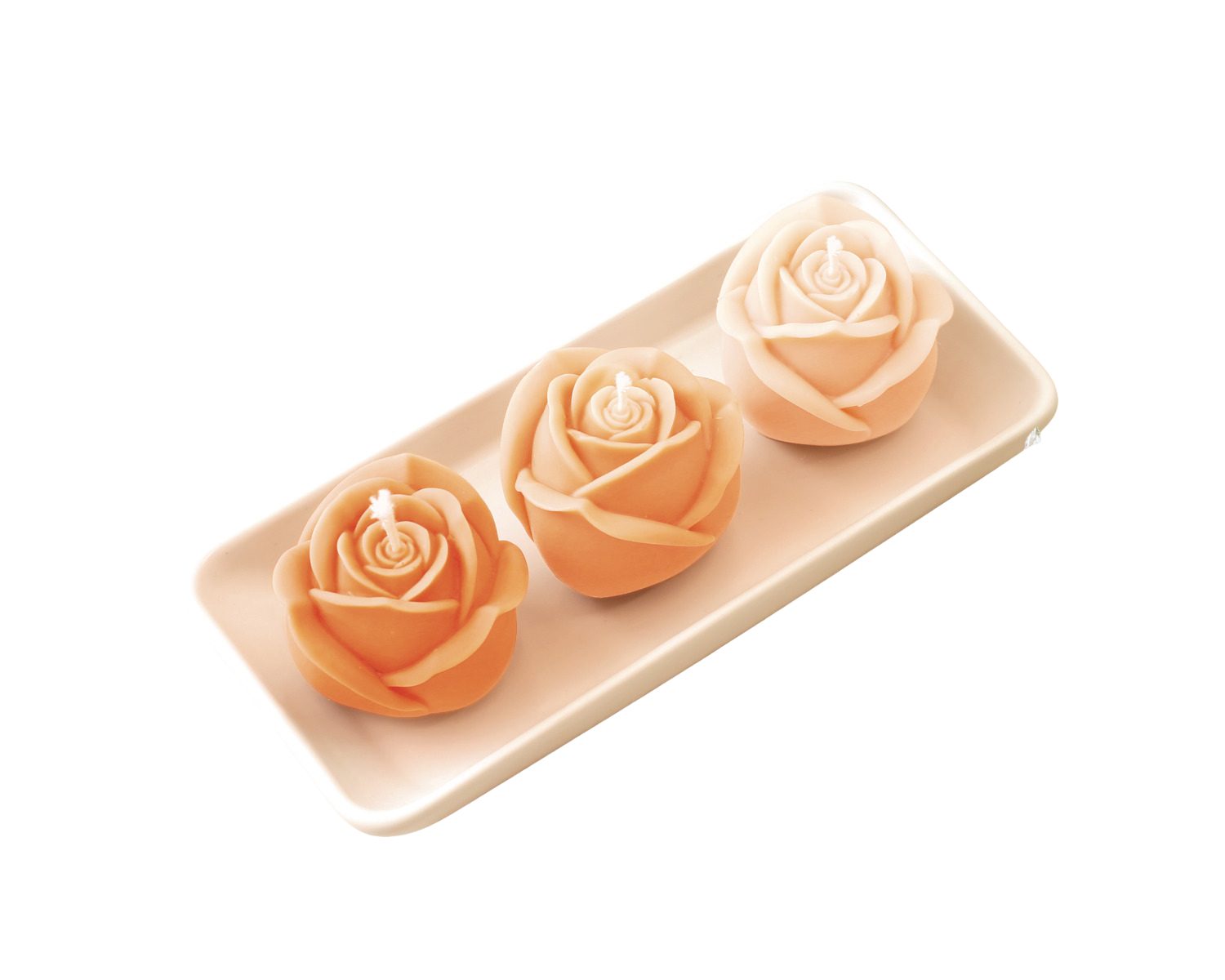 Graine Creative Duftkerze DIY Set Kerzen Trio De Fleurs