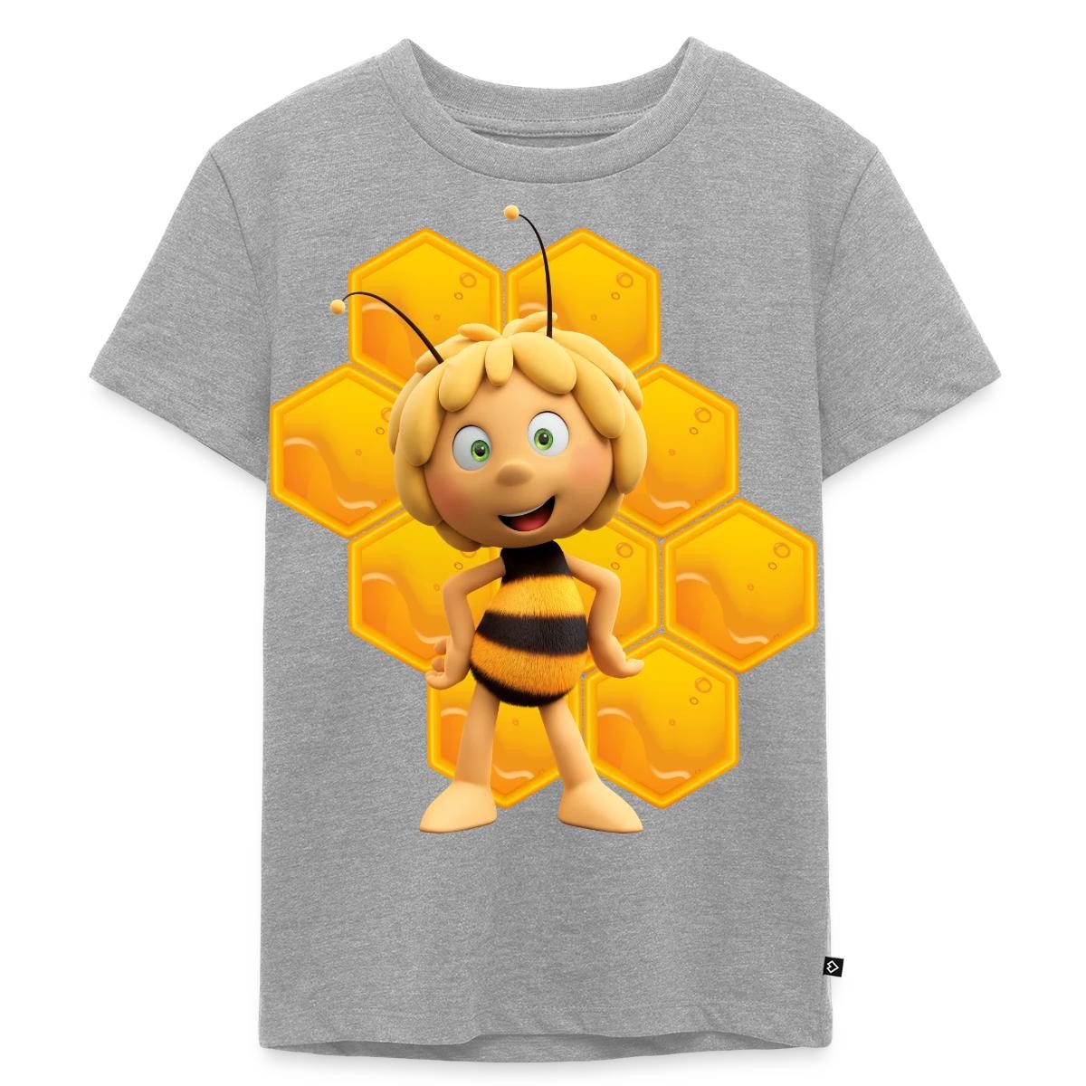 T-Shirt Die Biene Maja 3 Maja Mit Bienenwabe Kinder Premium T-Shirt