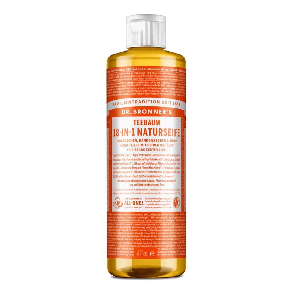 Dr. Bronners Flüssigseife Teebaum - 18in1 Naturseife 475ml