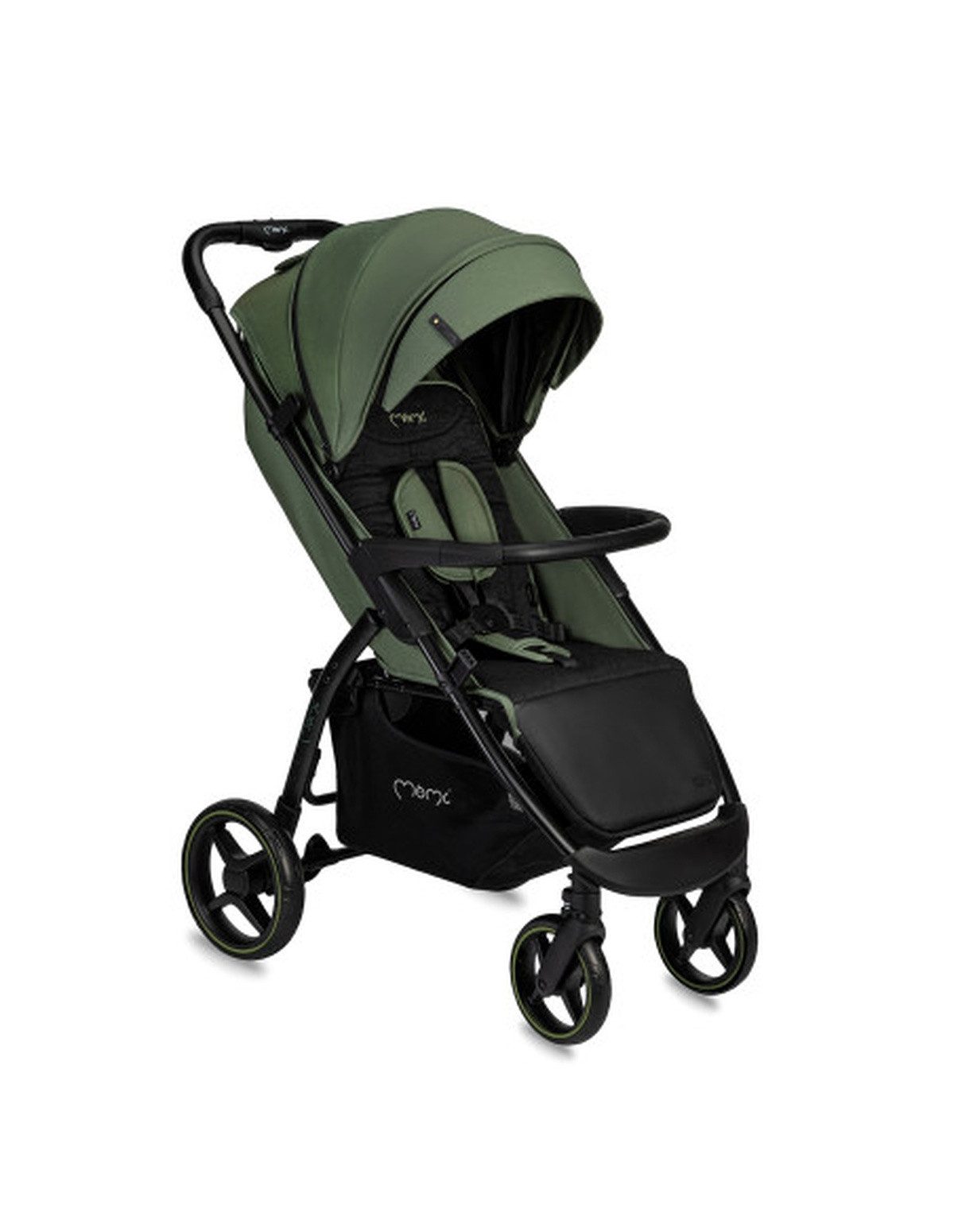 Kinder-Buggy MoMi MIYA Kinderwagen in Grau - leicht, komfortabel, mit Fußsack