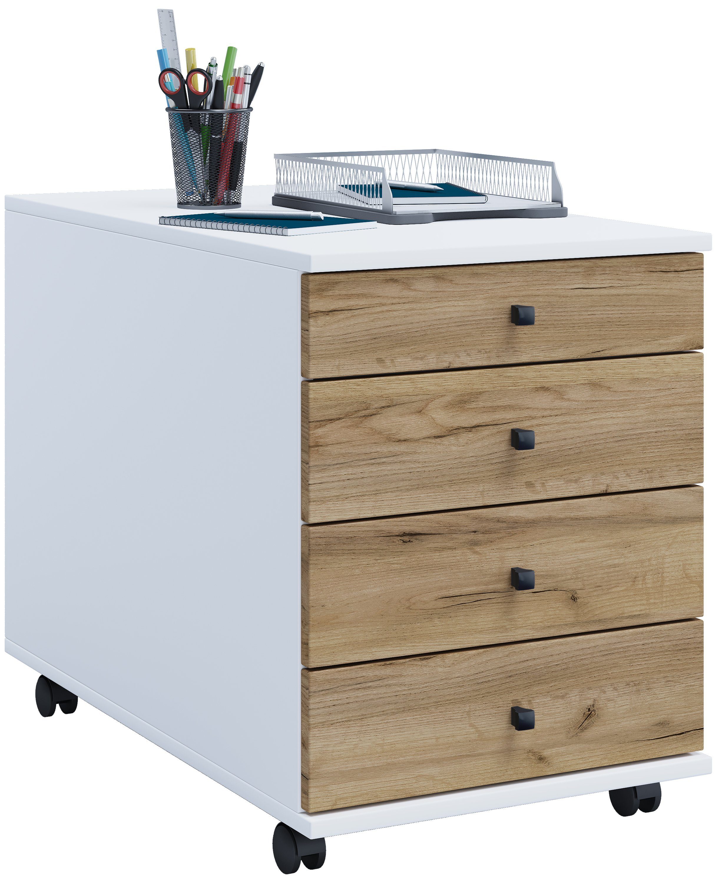 VCM Rollcontainer Rollcontainer Bürocontainer Schublade Lona 50 cm günstig online kaufen