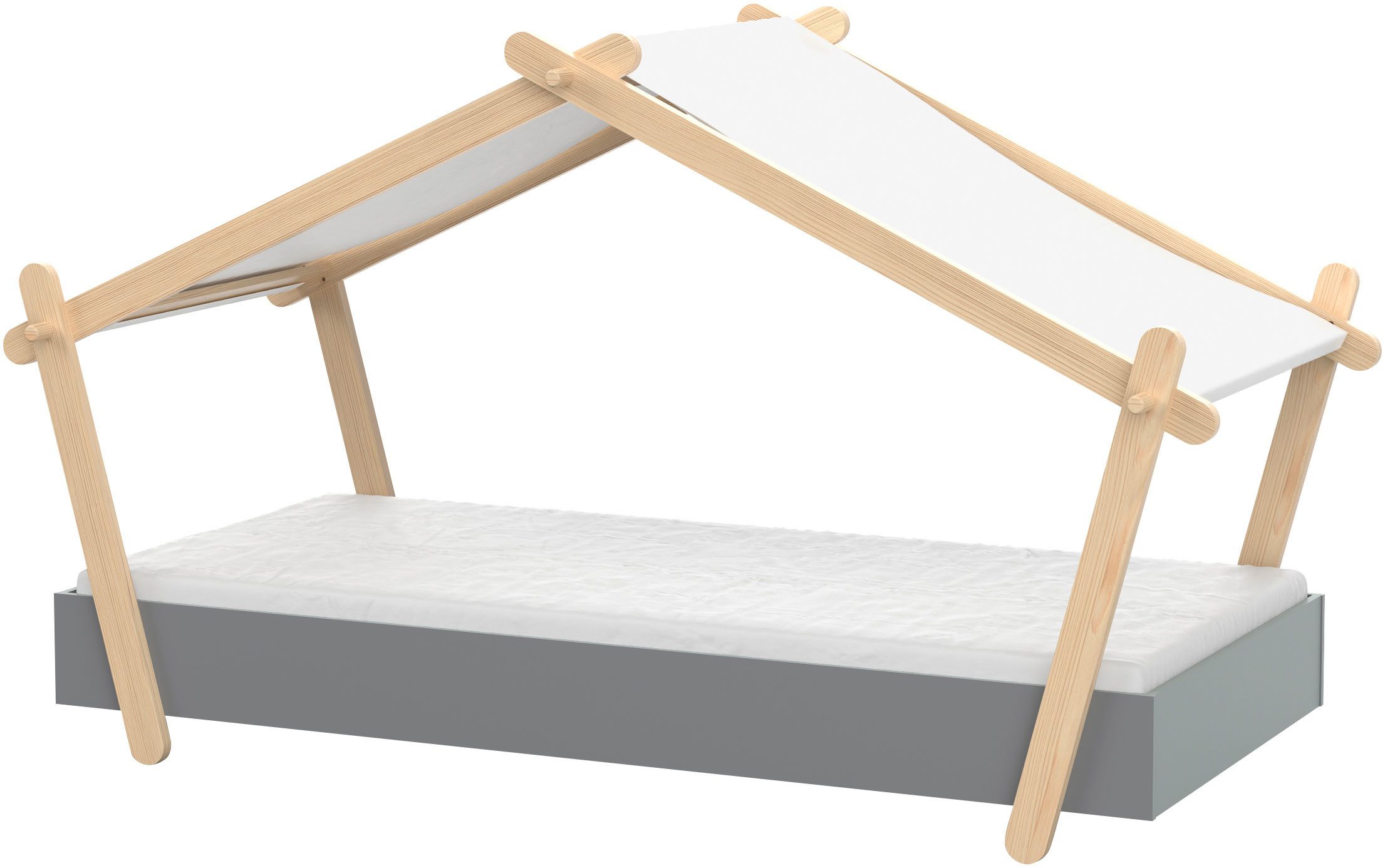 Demeyere GROUP Kinderbett "Lodge", Bett in der Hausform günstig online kaufen