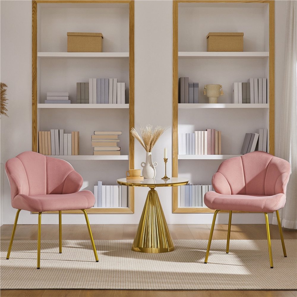 Yaheetech Esszimmerstuhl Loungesessel in Muschelform (2 St), Schreibtischst günstig online kaufen