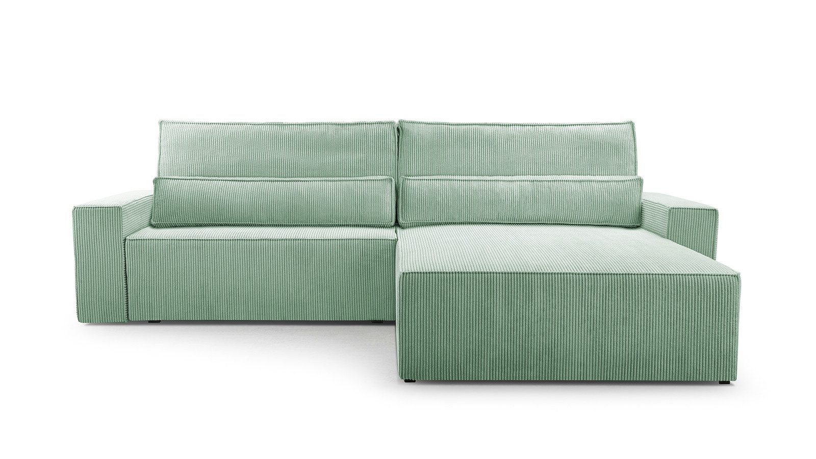 MOEBLO Ecksofa aus Cord DENVER L, günstig online kaufen