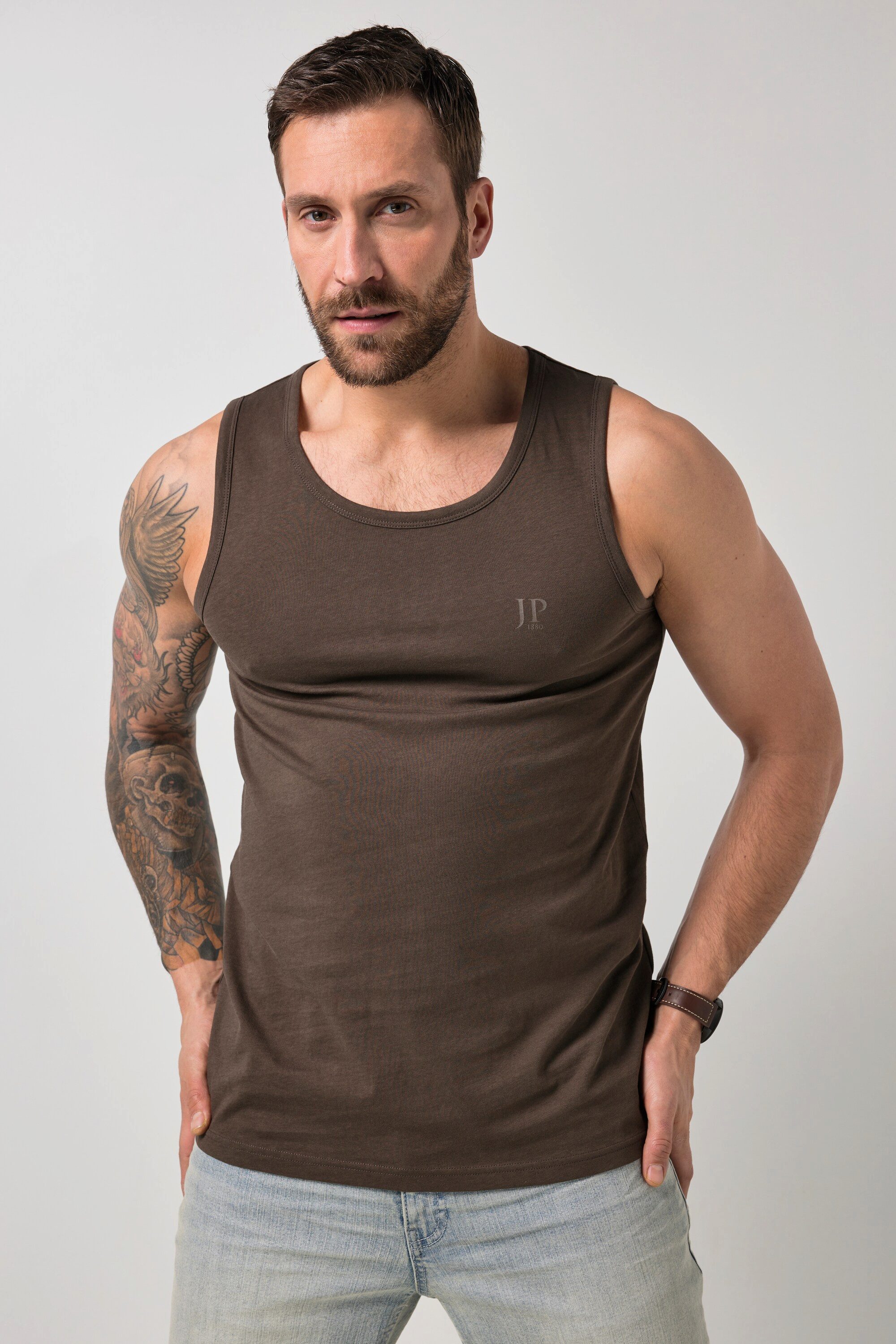 JP1880 T-Shirt Tank Top Basic ärmellos