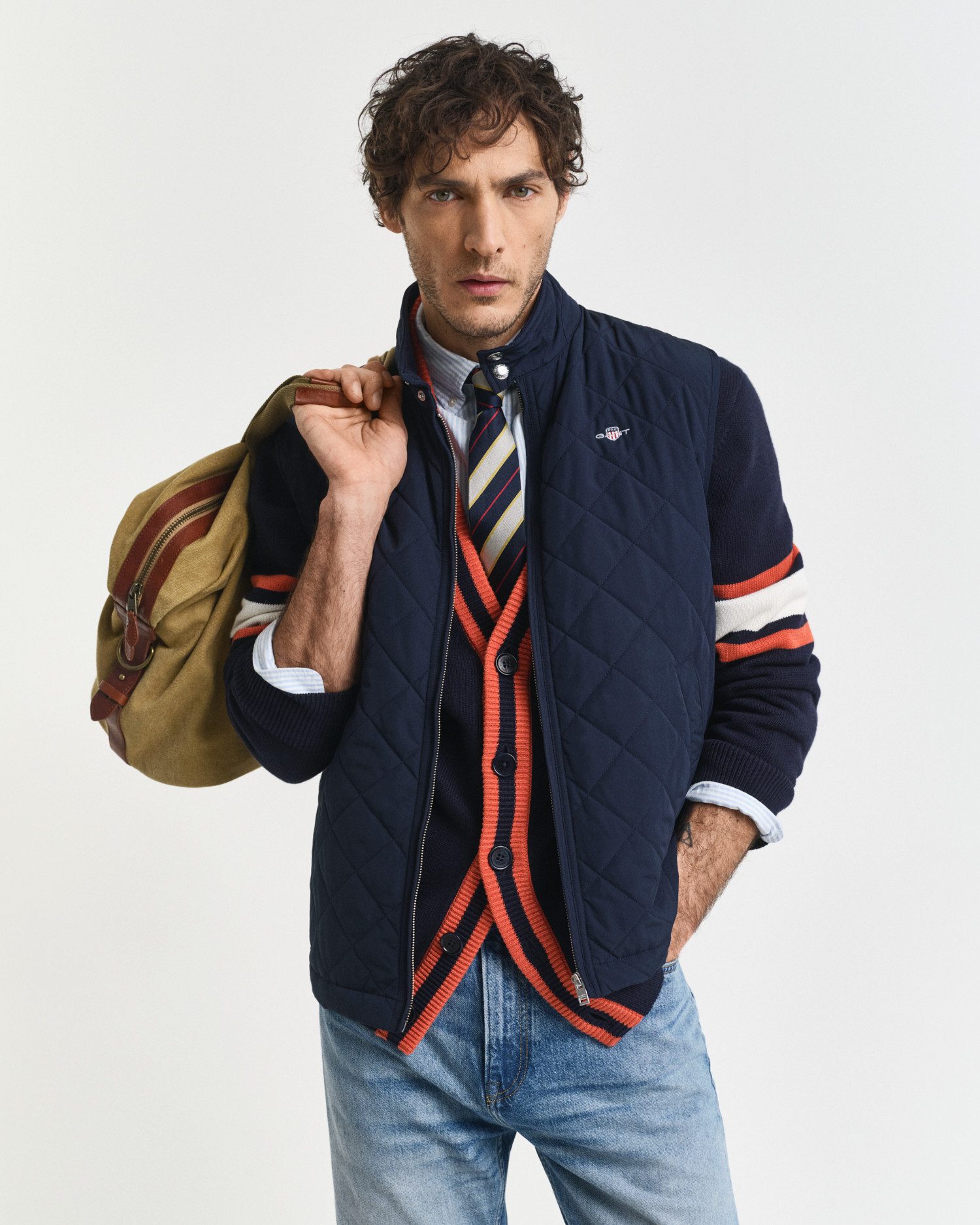 Gant Steppweste QUILTED WINDCHEATER VEST mit günstig online kaufen