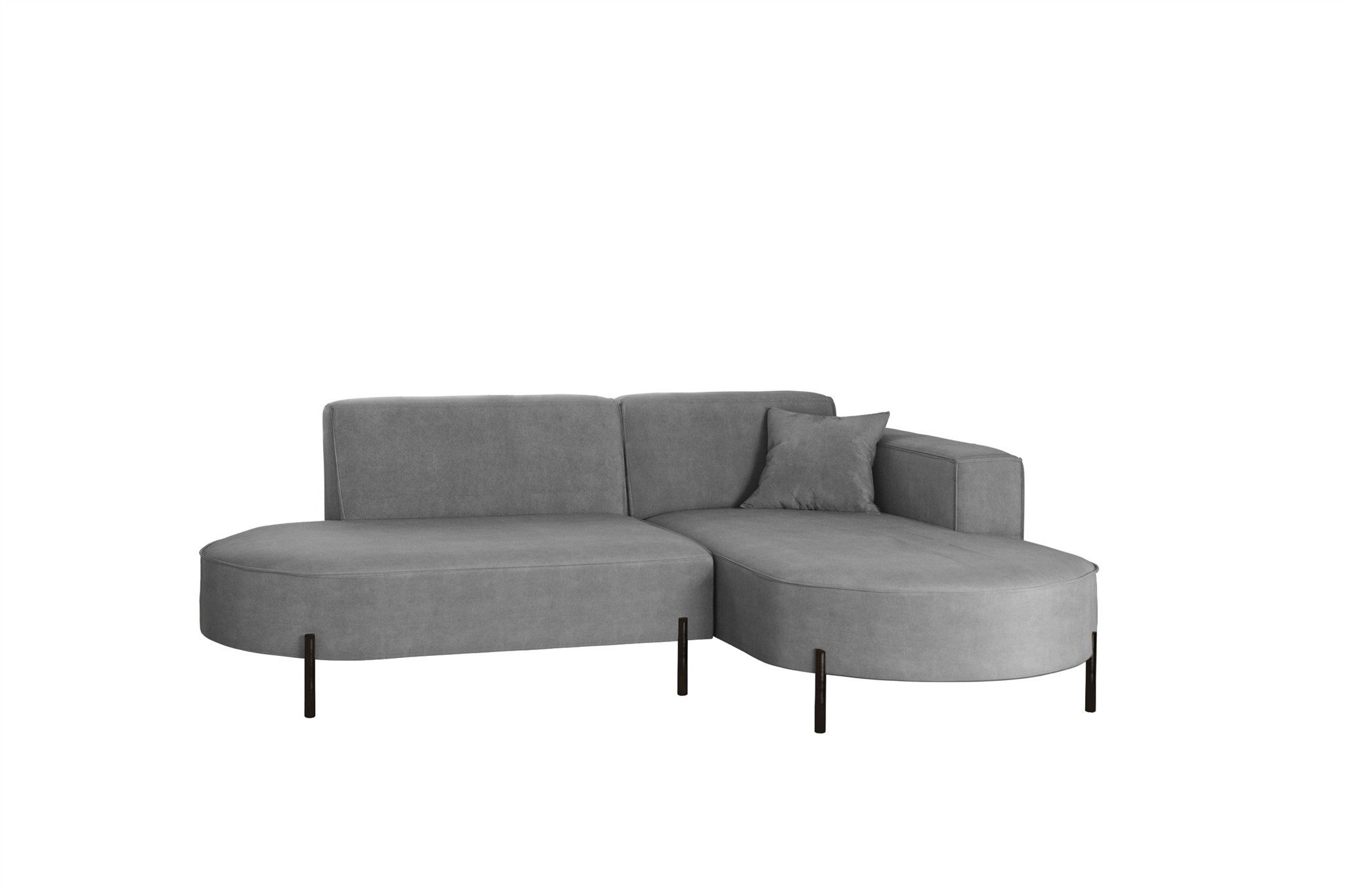 Ecksofa Sofa VALENCIA XS in Stoff Noel
