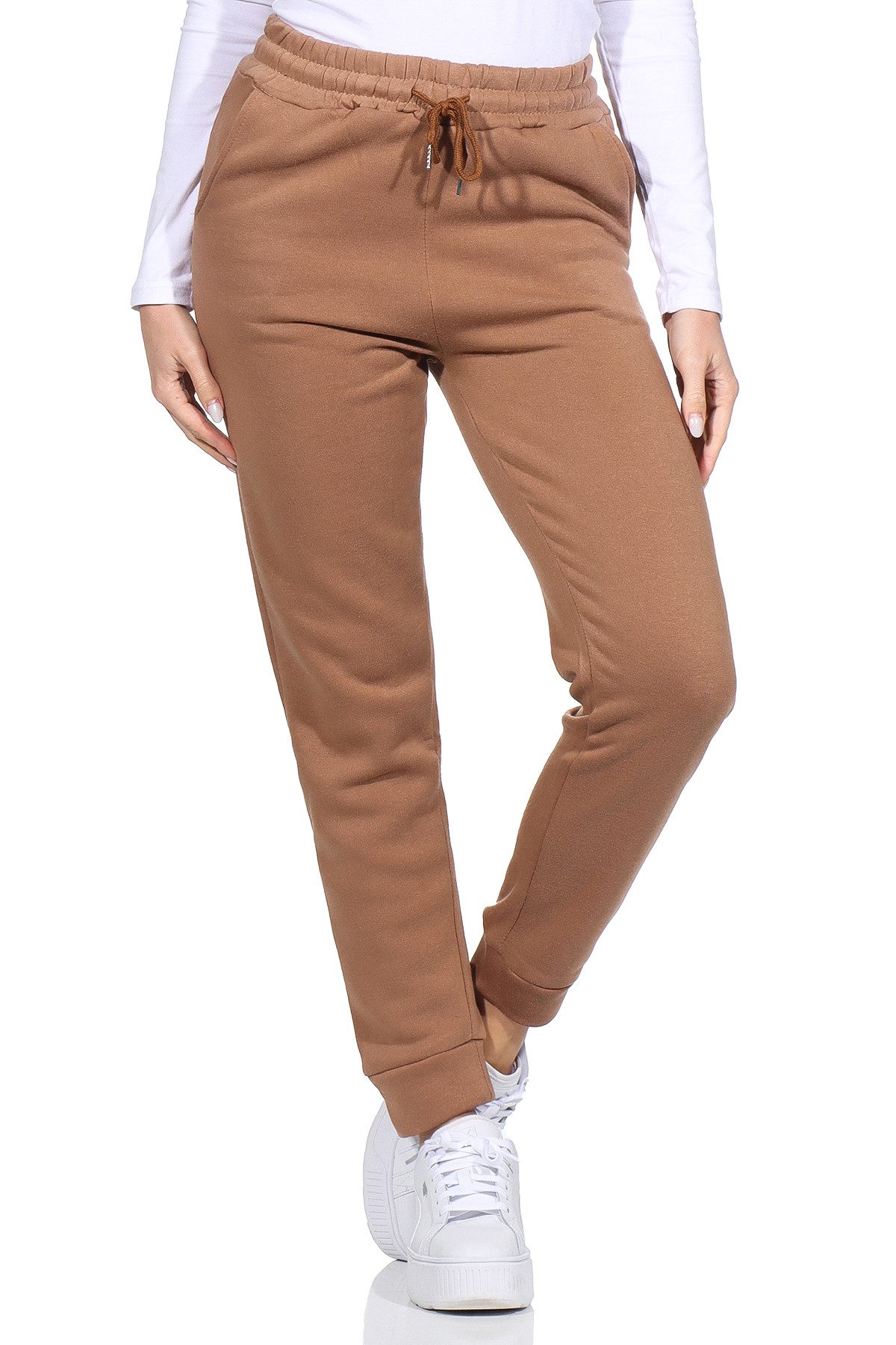 Aurela Damenmode Jogginghose Sporthose für Damen warm gefütterte Haushose ( günstig online kaufen