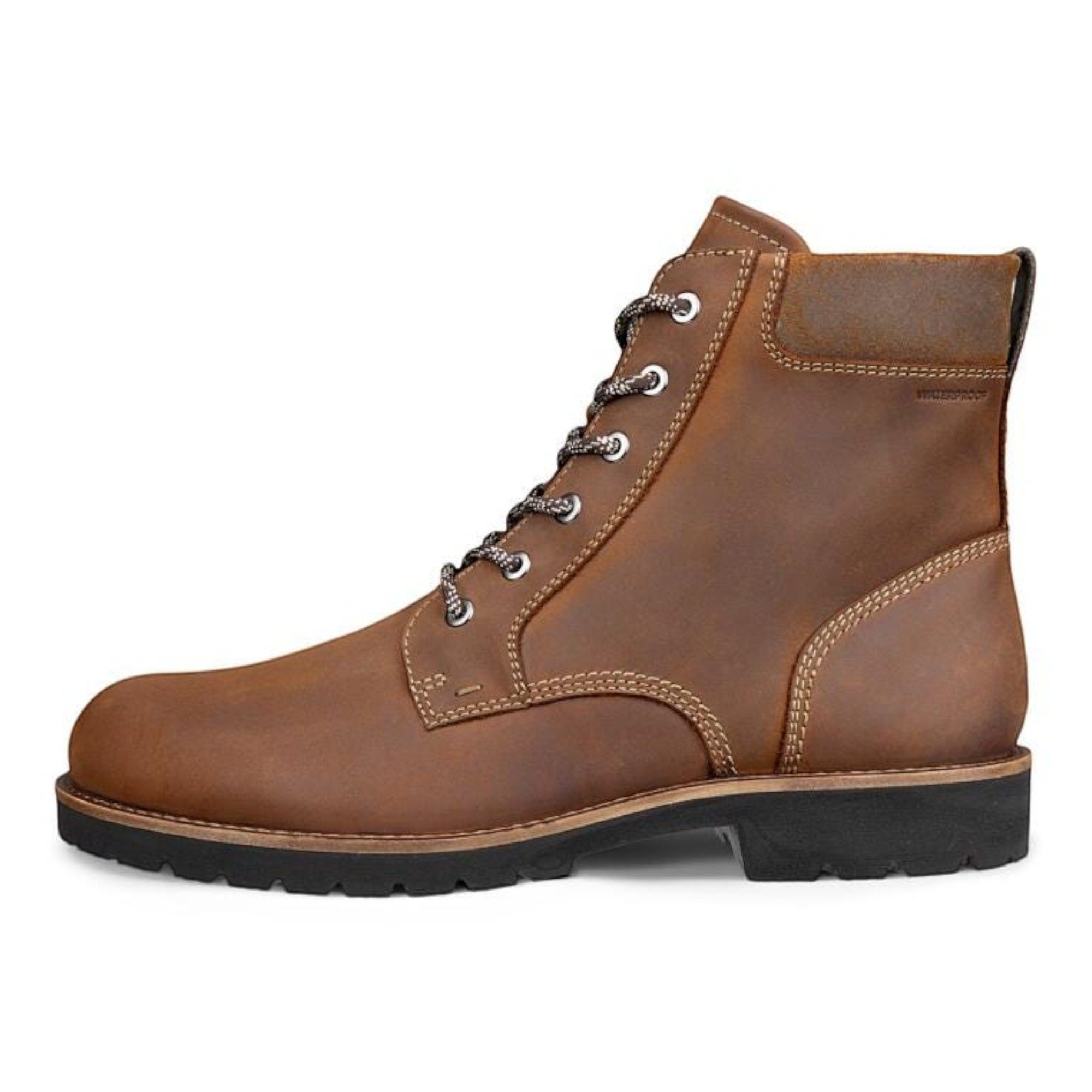 Ecco Charlestown (Nubukleder, wasserdicht) braun Herren Winterstiefel