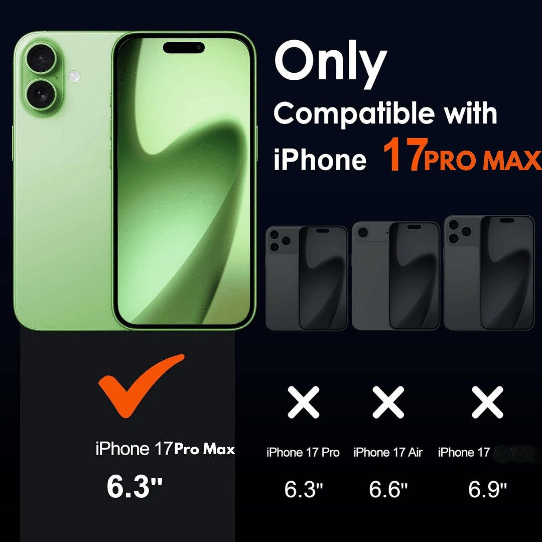 SmartUP Displayschutzglas 2X Schutzglas für iPhone 17 Pro Max Display Kamera Panzerfolie Full 9H für iPhone 17 Pro Max, 4 Stück, Rundumschutz, passgenaue Verarb – Bild 2 von 5
