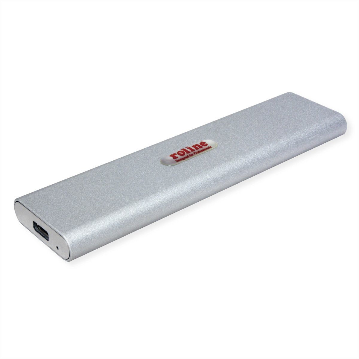 ROLINE Festplatten-Gehäuse Externes SSD-Gehäuse, M.2, NVMe zu USB 3.2 Gen 2 Typ C