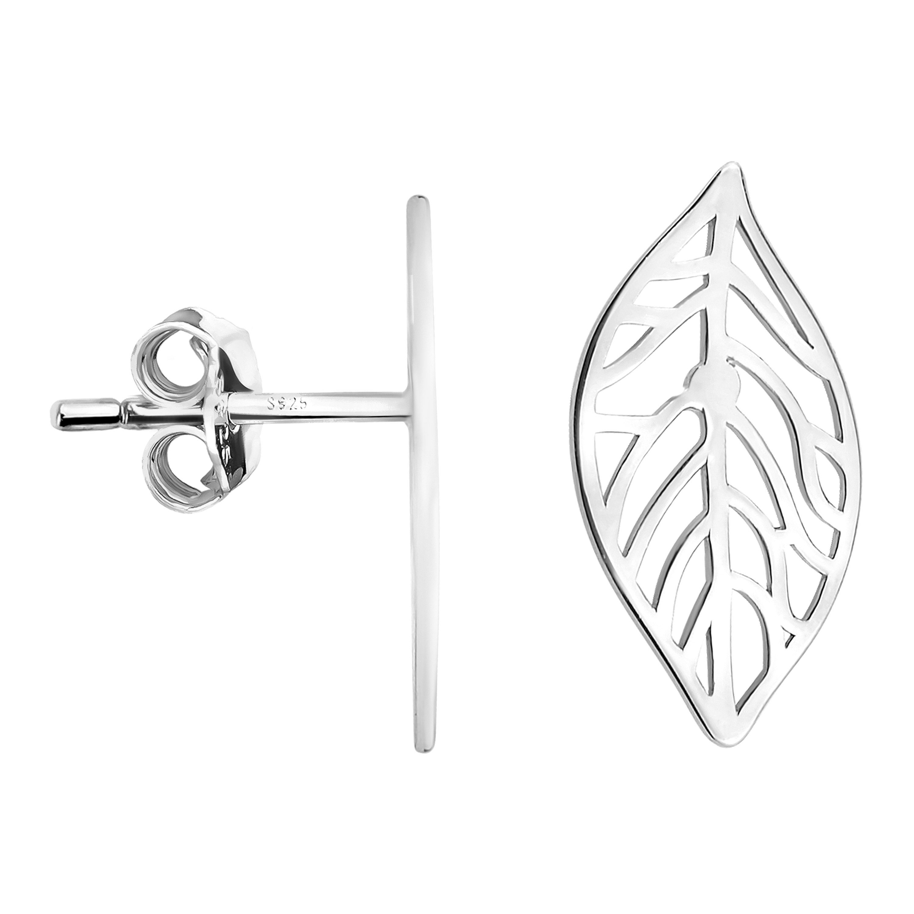 SOFIA MILANI Ohrringe – 925 Silber, Blumen-Ohrstecker, Rhodiniert, Nickelfrei, In Geschenkbox