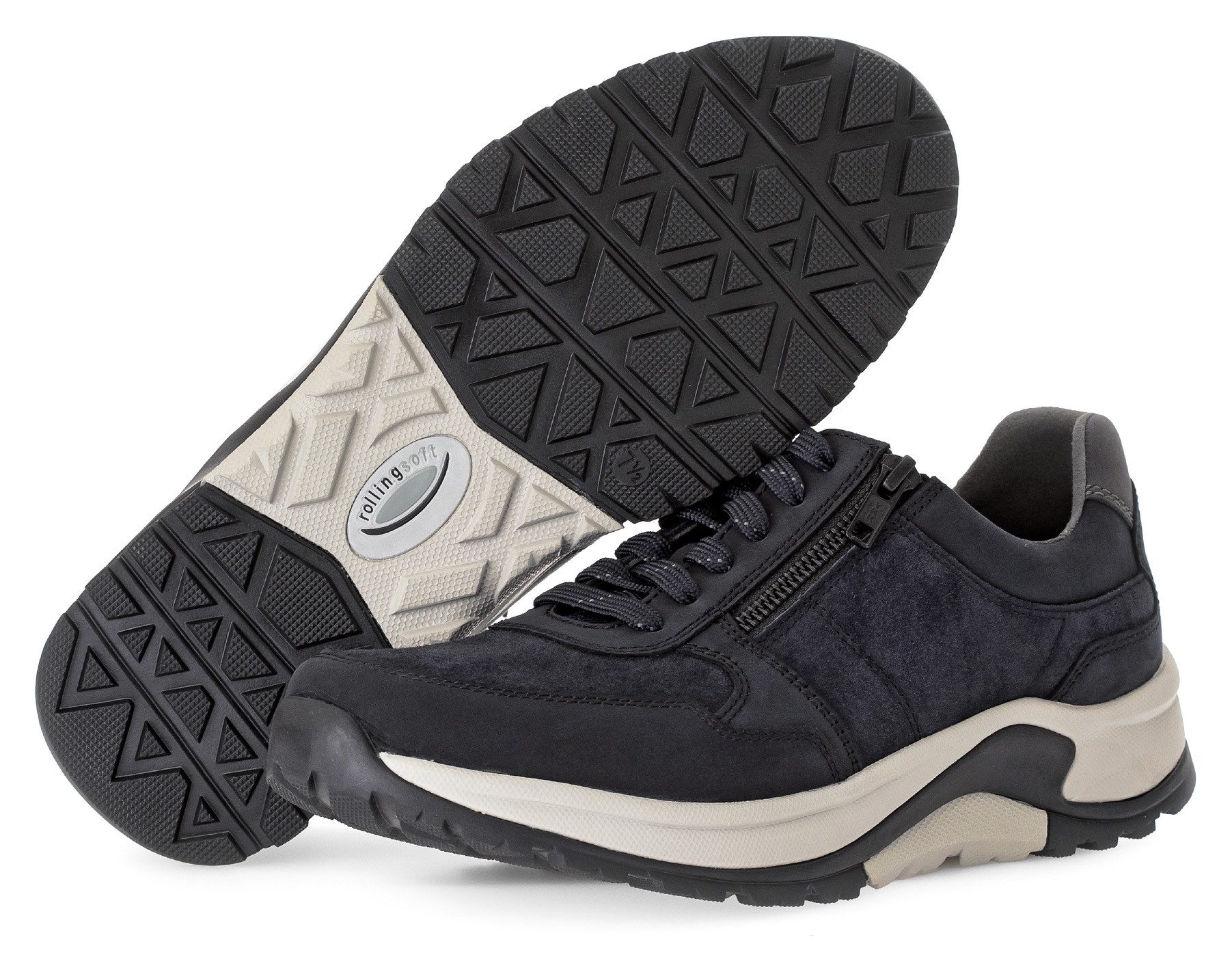 Gabor Rollingsoft Keilsneaker, Komfortschuh, Schnürschuh, Halbschuh günstig online kaufen