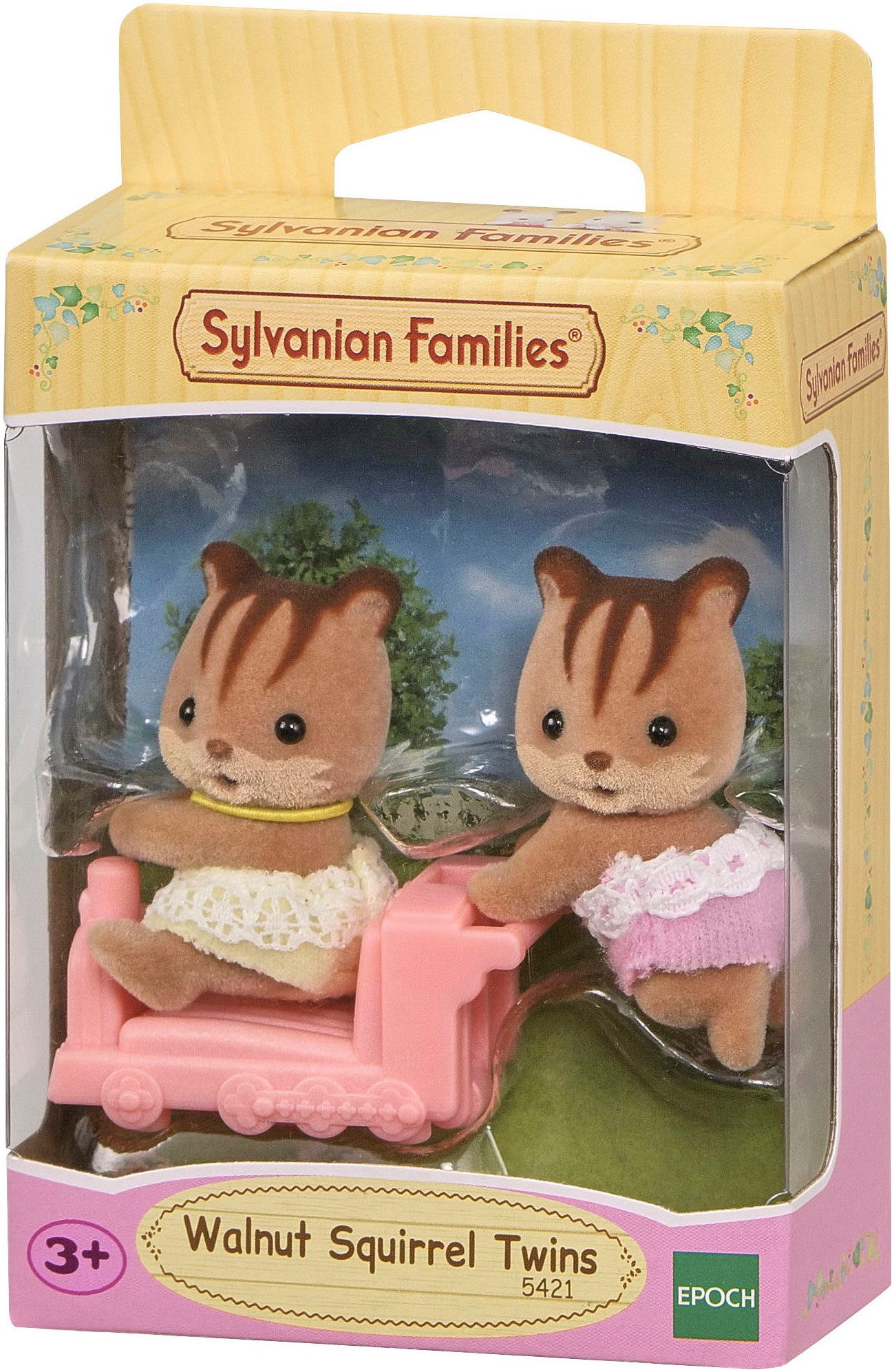 Sylvanian Families Spielfigur Walnuss Eichhörnchen Zwillinge (5421)