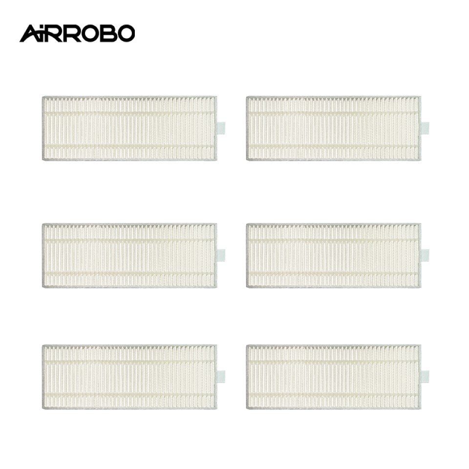 AIRROBO Saugroboter Zubehör-Set HEPA-Filter für AIRROBO P10 Roboter-Staubsauger Robot Vacuum, 6 Stück/Pack