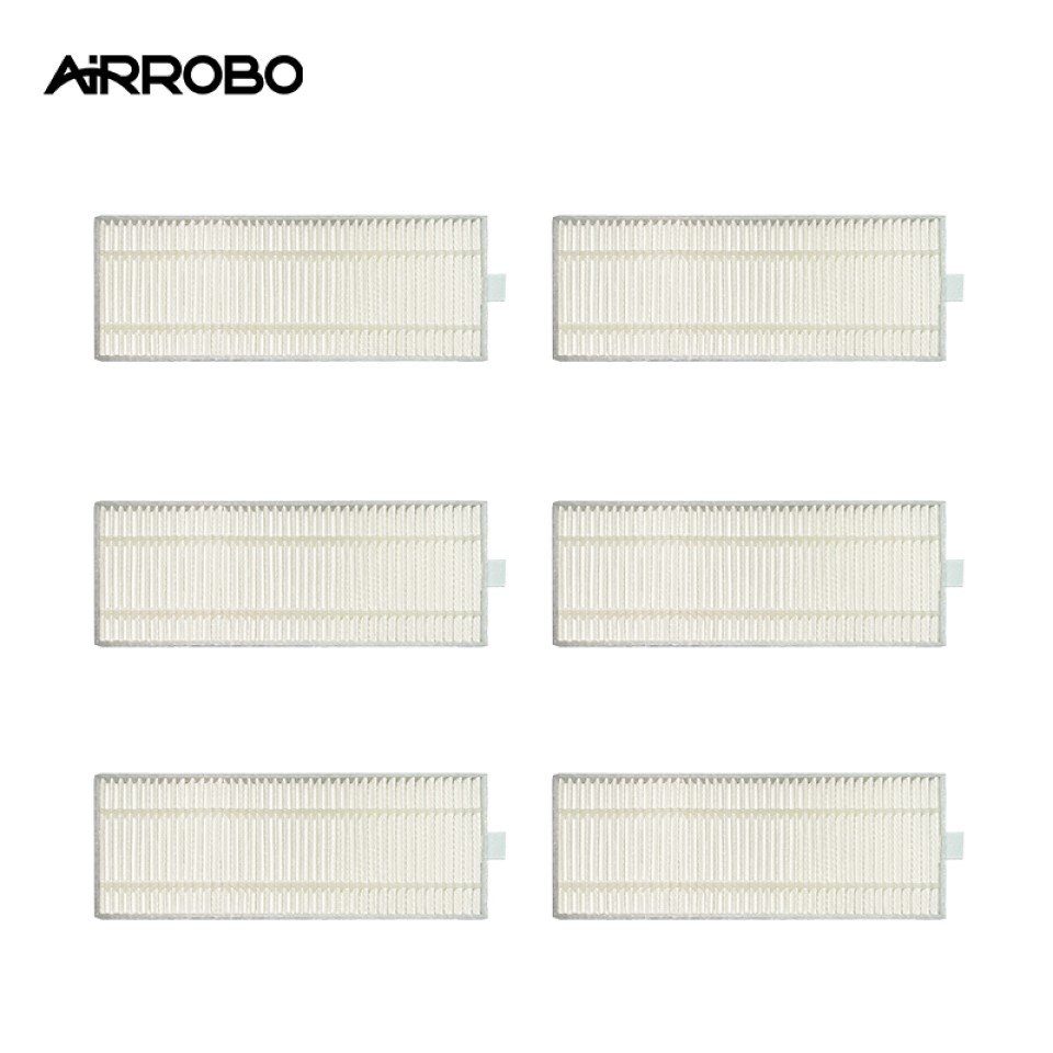 AIRROBO Saugroboter Zubehör-Set HEPA-Filter 6 Vacuum, AIRROBO P10 Stück/Pack Robot Roboter-Staubsauger für