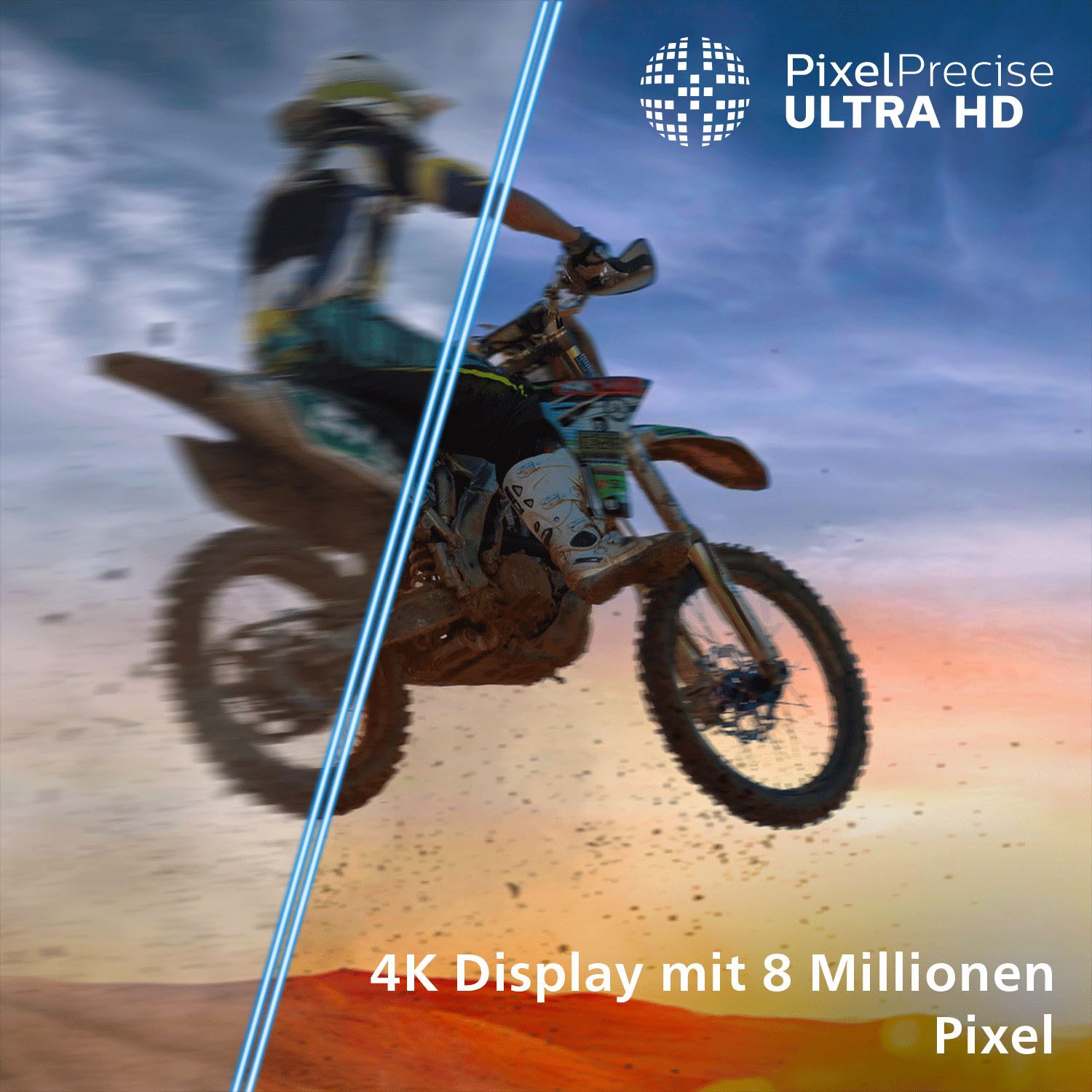 Philips 43PQS8501/12 QLED-Fernseher (108 cm/43 Zoll, 4K Ultra HD, Smart-TV)