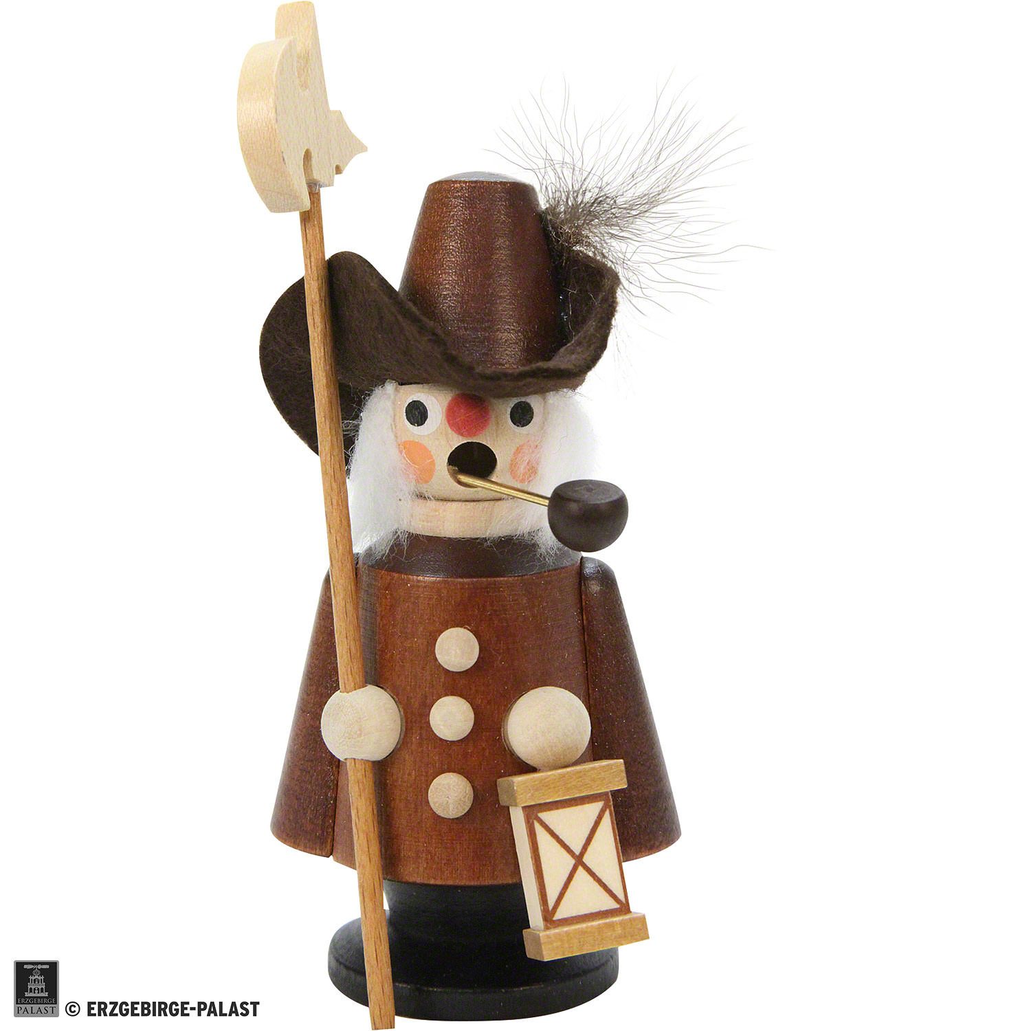 Räuchermännchen Nachtwächter natur (10,5cm) Räuchermann von Christian Ulbricht