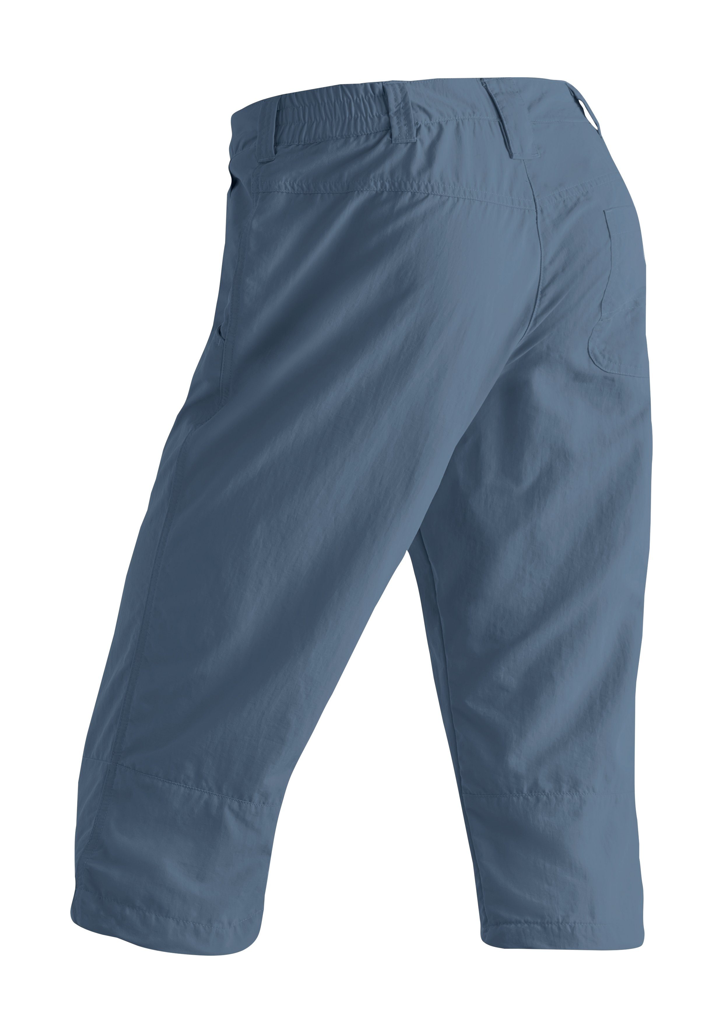 Maier Sports Caprihose Neckar kurze Hose Damen, luftige Wanderhose, leichte Outdoorhose, Reg Fit