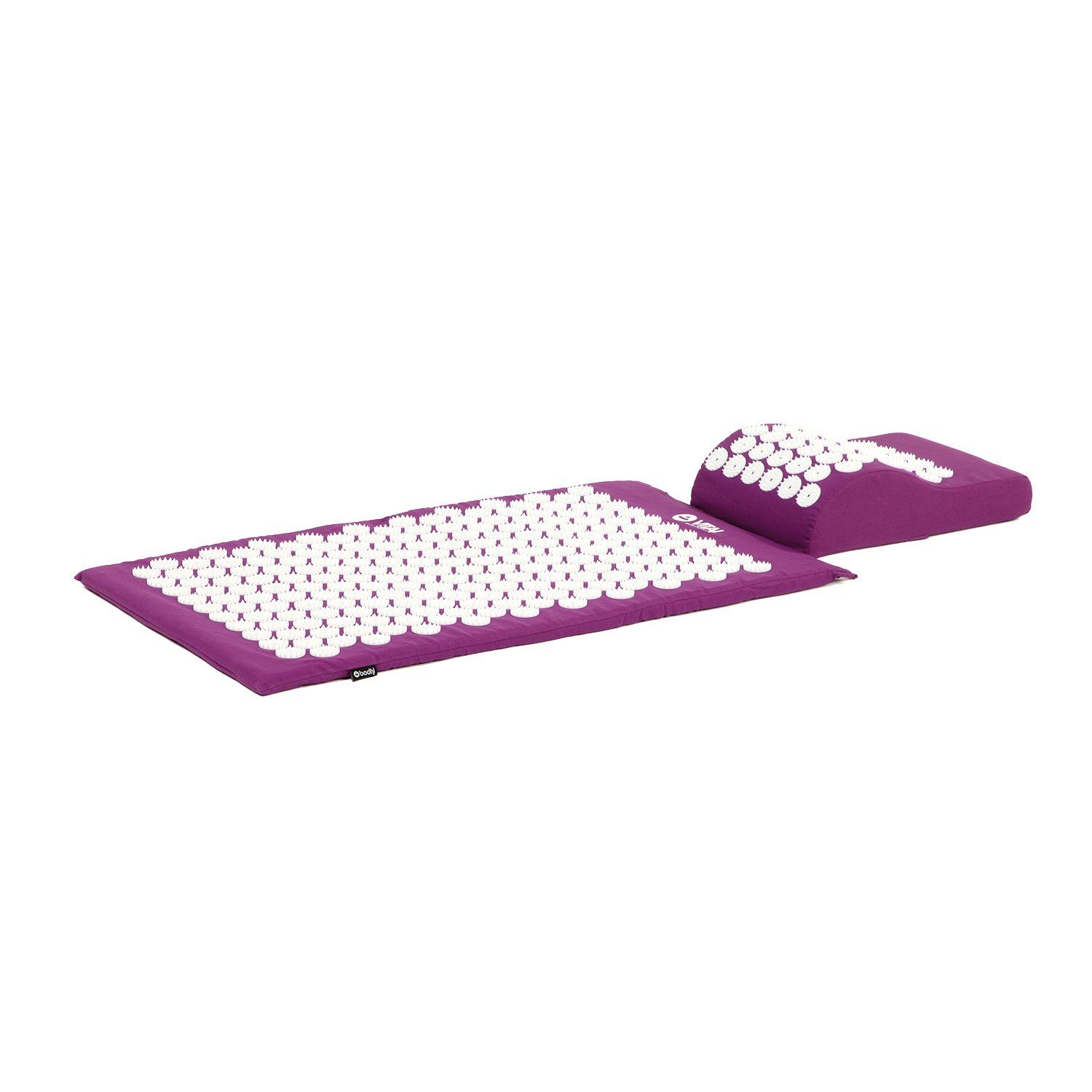 bodhi Akupressurmatte VITAL Akupressurmatte & Kissen Set aubergine