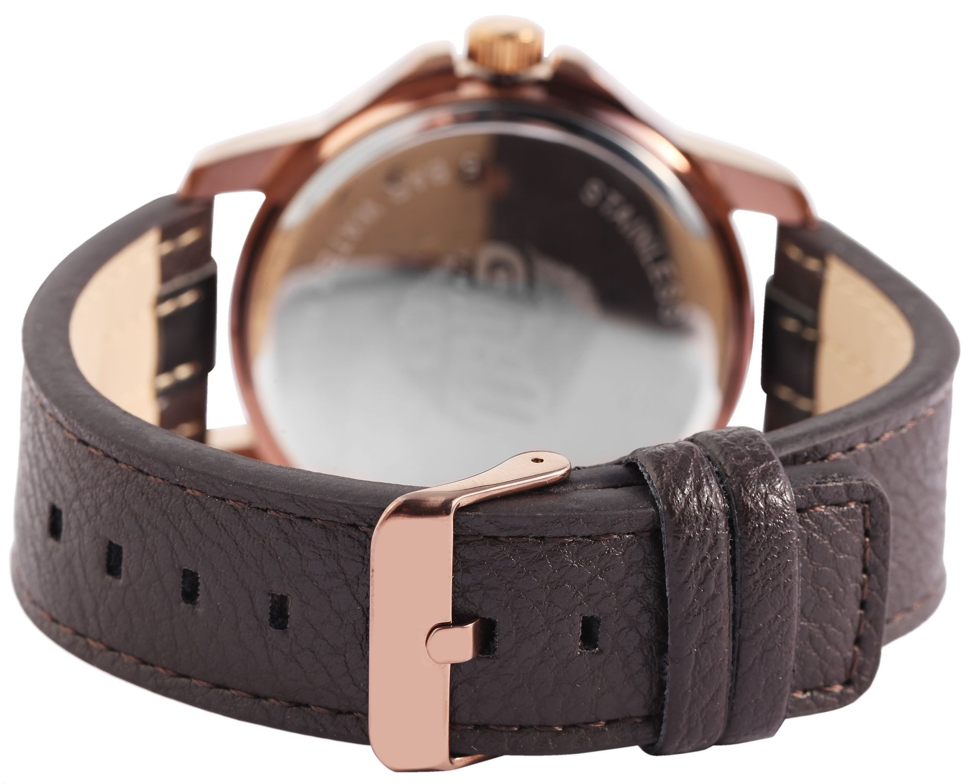 Chill Quarzuhr Chill Herrenuhr mit Band aus Lederimitat, UVP 39,90 €