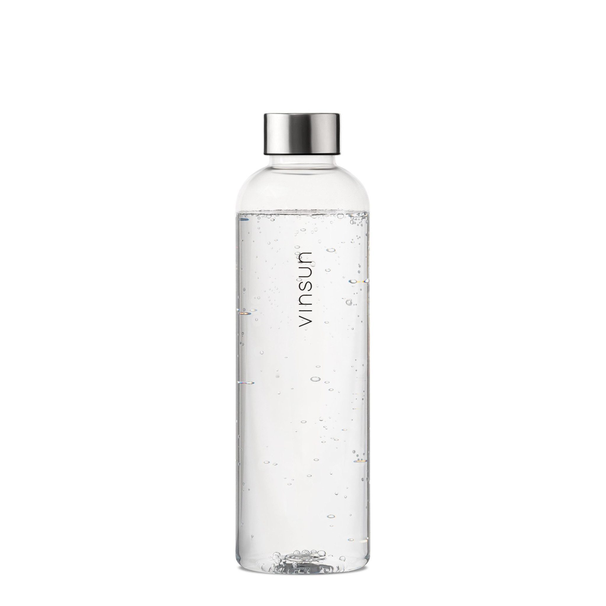 Vinsun Trinkflasche Tritan Wasserflasche 650ml - Sportflasche Kohlensäure geeignet, Auslaufsicher, BPA frei, bruchsicher, geruchs- und geschmacksneutral