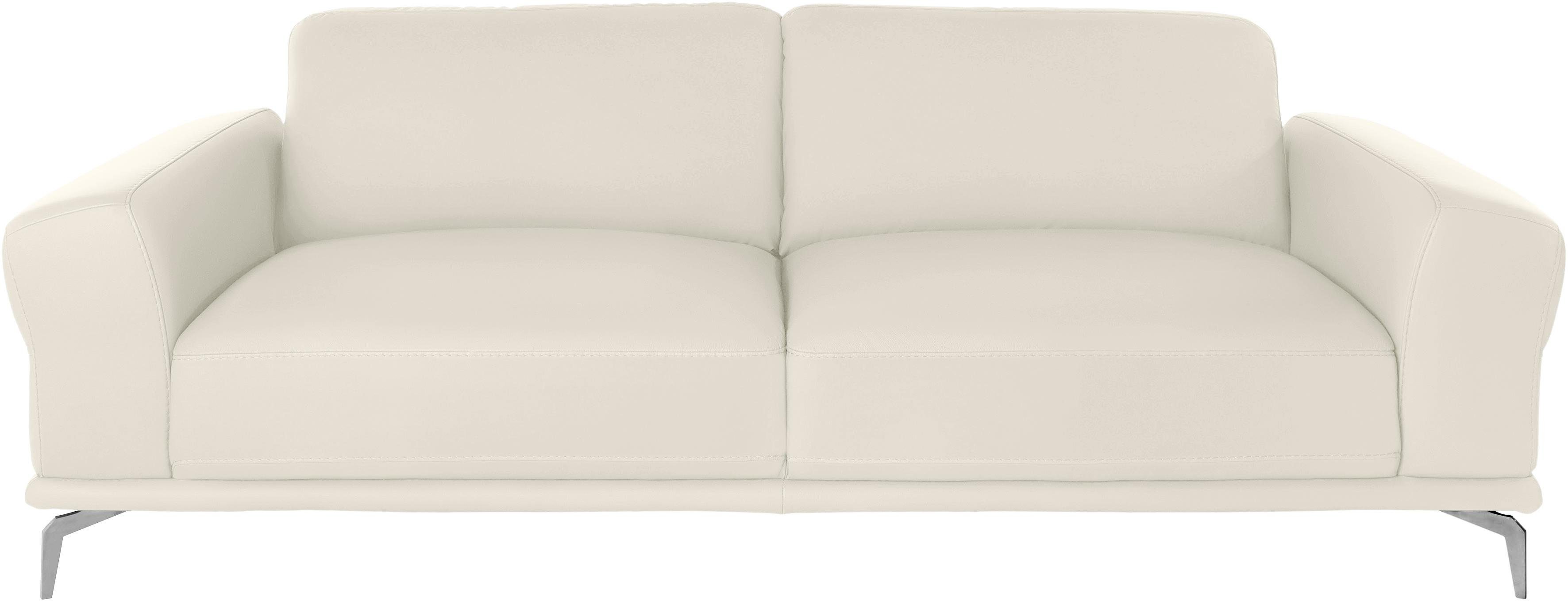 montanaa, mit glänzend, Metallfüßen in cm Chrom Breite W.SCHILLIG 232 2,5-Sitzer