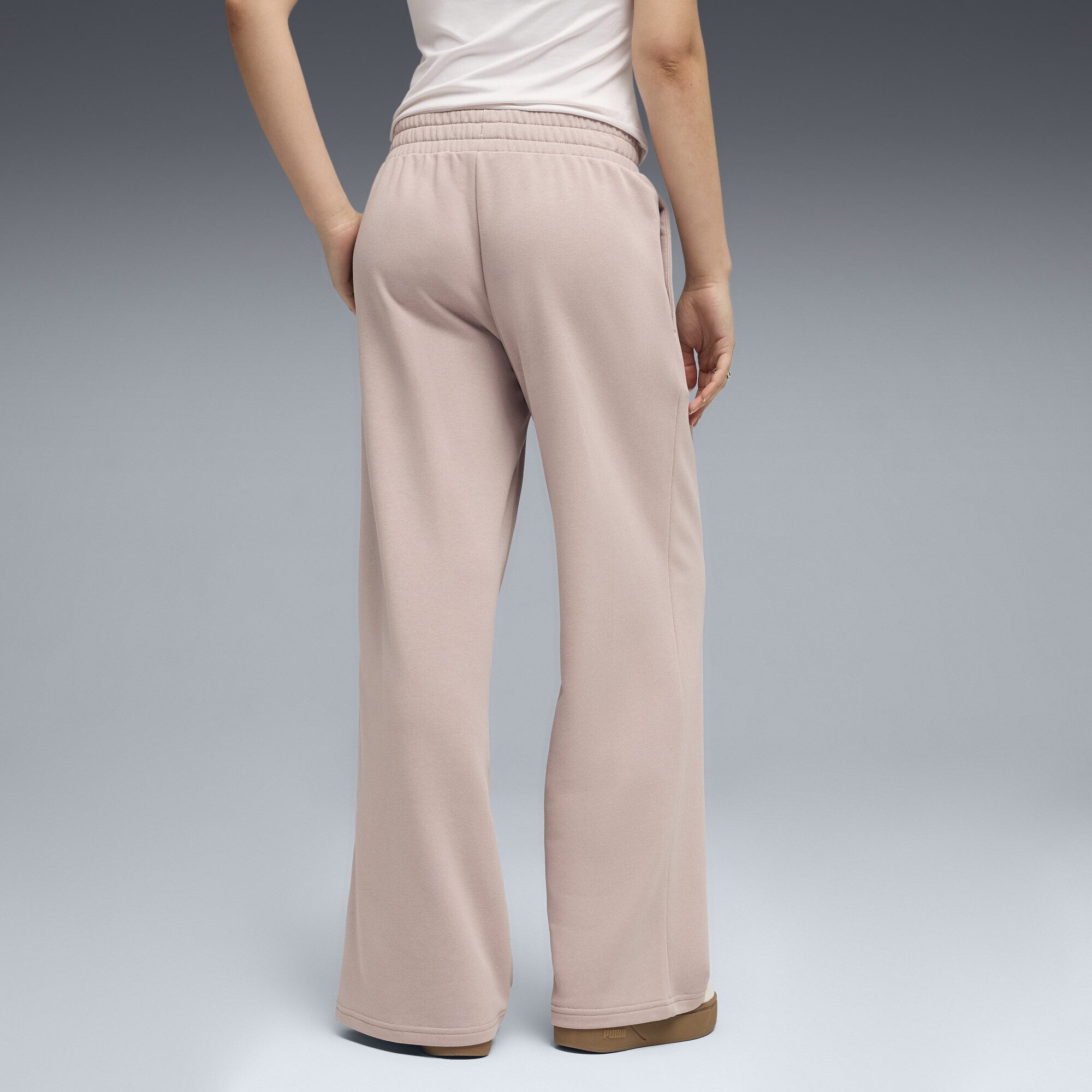 PUMA Sporthose Essentials Hose mit weitem Bein Damen