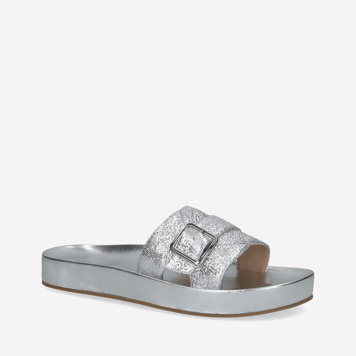 Peter Kaiser Peter Kaiser 77106 941, Sandaletten, Grau, metallik, Damen Sandalette