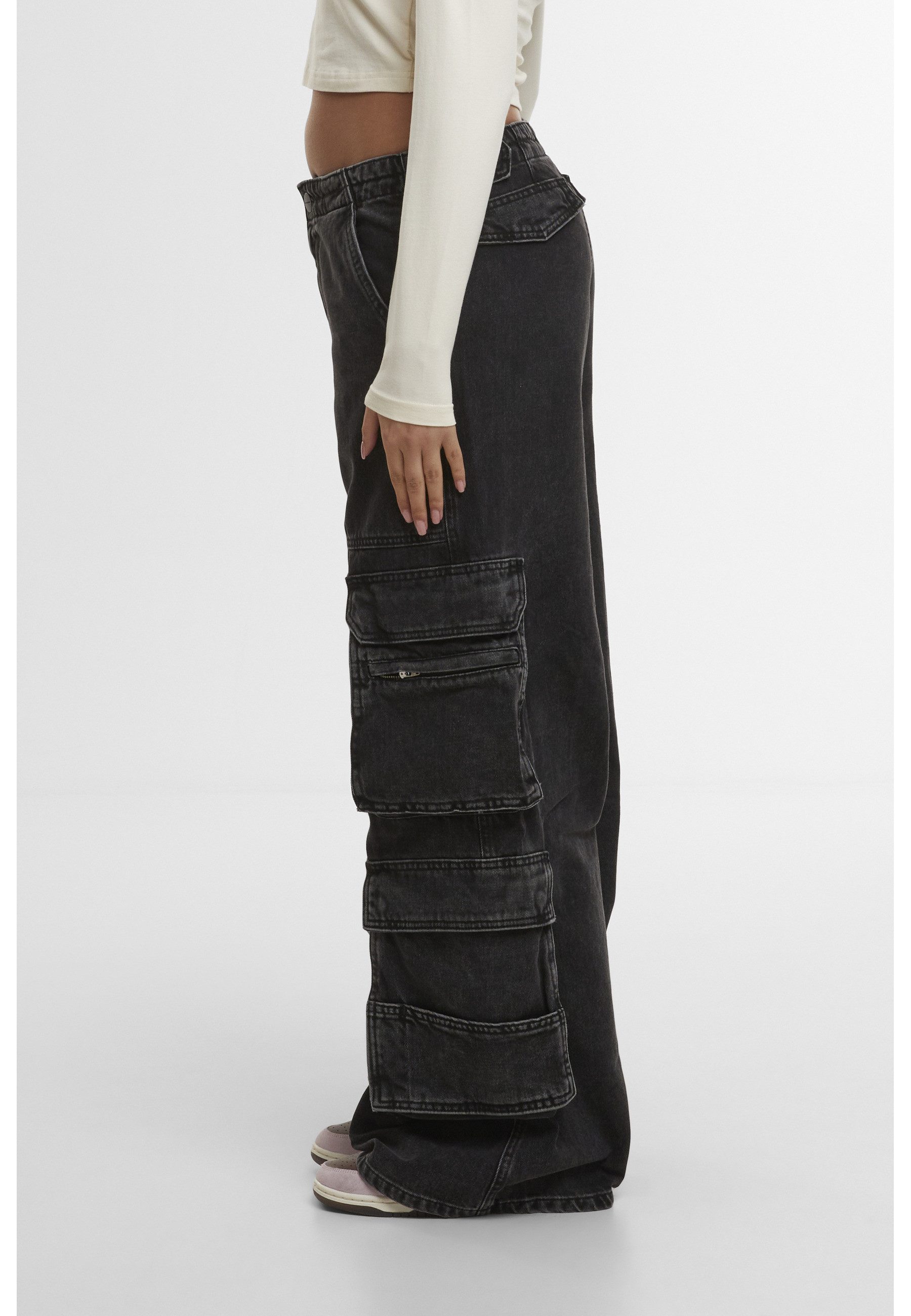 2Y Studios Bequeme Jeans 2Y Studios Mara Cargo Baggy Jeans