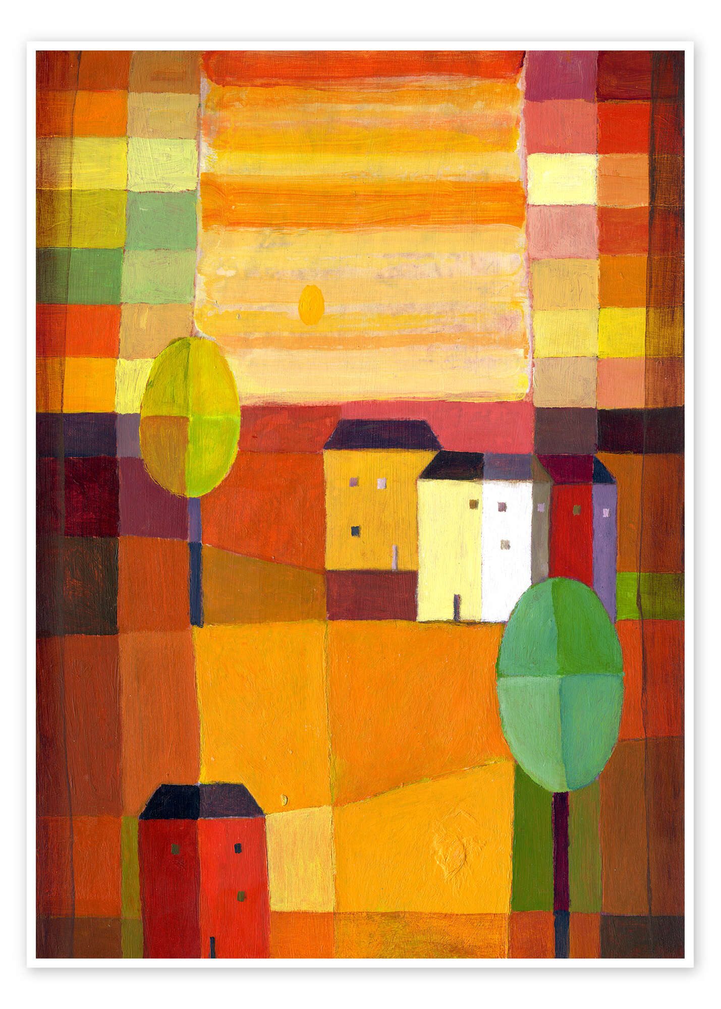 Posterlounge Wandbild Herbstsonne I, Eugen Stross, erhältlich als Poster, Leinwandbild, Wandsticker oder Acrylglasbild