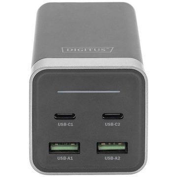 Digitus 4-Port Universal USB-Ladeadapter, 65W GaN USB-Ladegerät