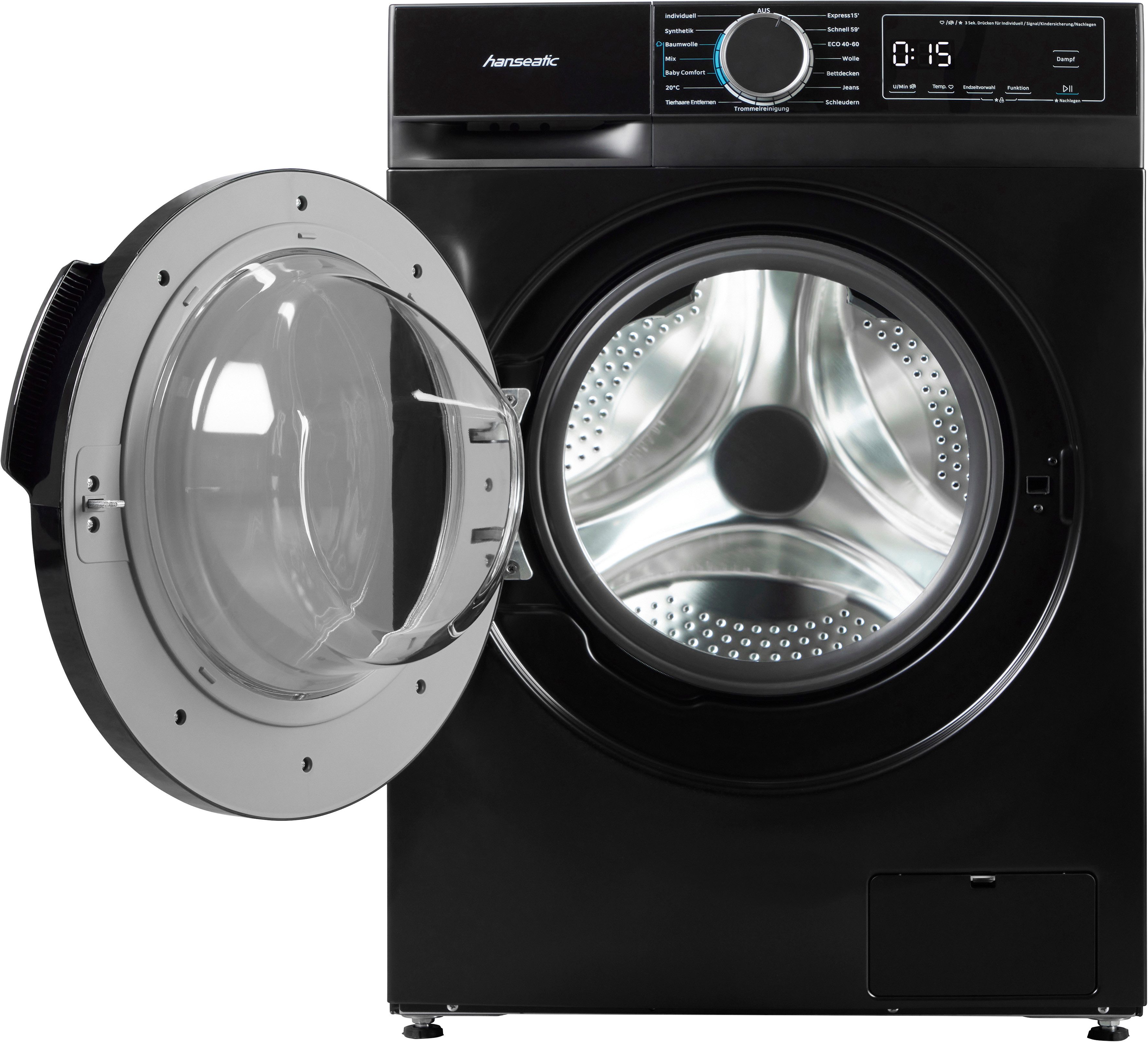 Hanseatic Waschmaschine HWMA714ABI, 7 kg, 1400 U/min, inkl. 3 Jahre Herstellergarantie
