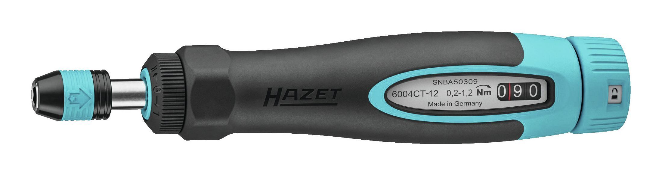 HAZET Schraubendreher, Drehmomentschraubendreher 0,2-1,2 Nm 1/4"