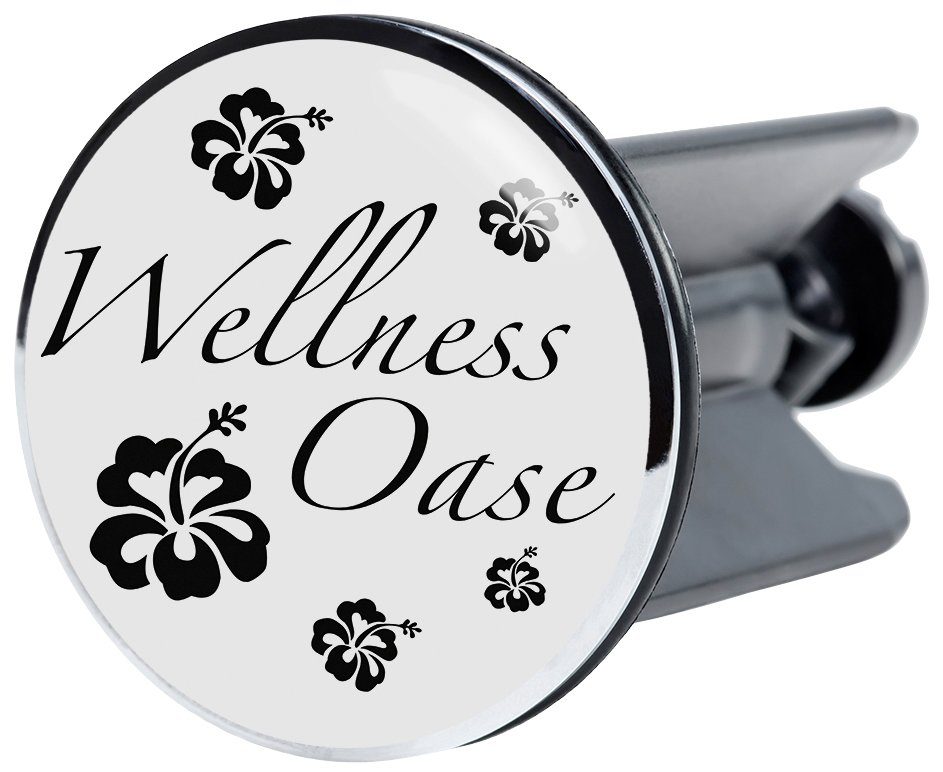 Sanilo Waschbeckenstöpsel Wellness Oase, Ø 4 cm, Ø 4 cm