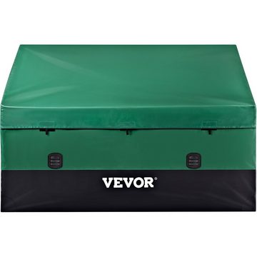 VEVOR Gartenbox 660L Auflagenbox Außenbereich 155x63x75cm Gartenbox aus PE-Plane
