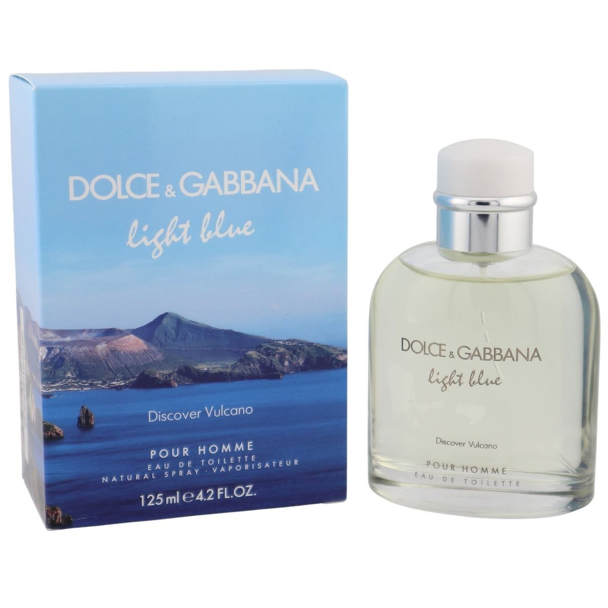 DOLCE & GABBANA Eau de Toilette Dolce & Gabbana Light Blue Discover Vulcano Homme EDT Spray 125 ml