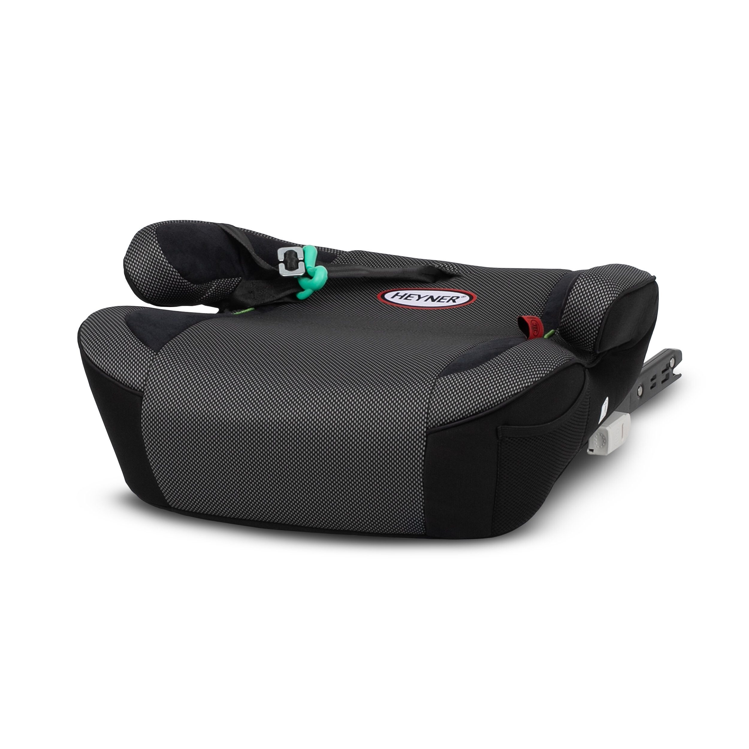 HEYNER Autokindersitz Sitzerhöhung Kindersitz Autokindersitz mit ISOFIX Norm R129 I-Size, ab: ab 6 Jahren, (1-tlg), Autogurt