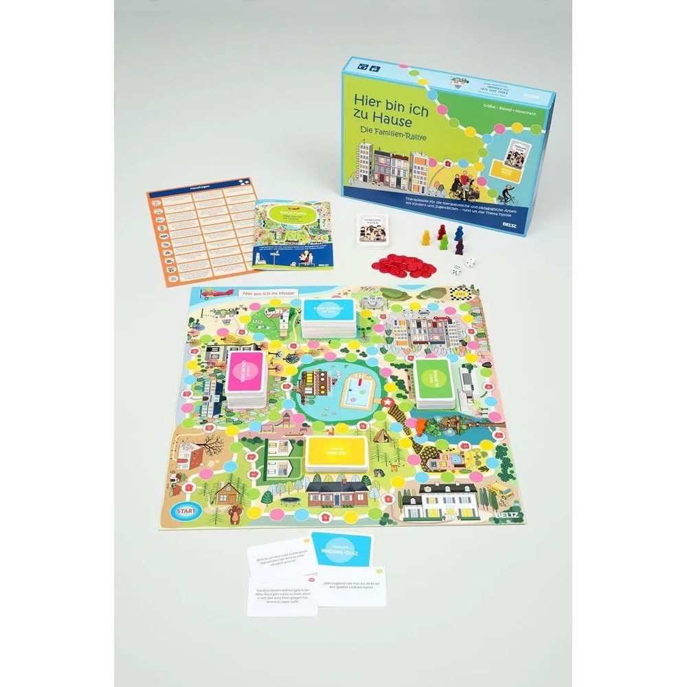 Beltz Verlag Spiel Hier bin ich zu Hause - Die Familien-Rallye