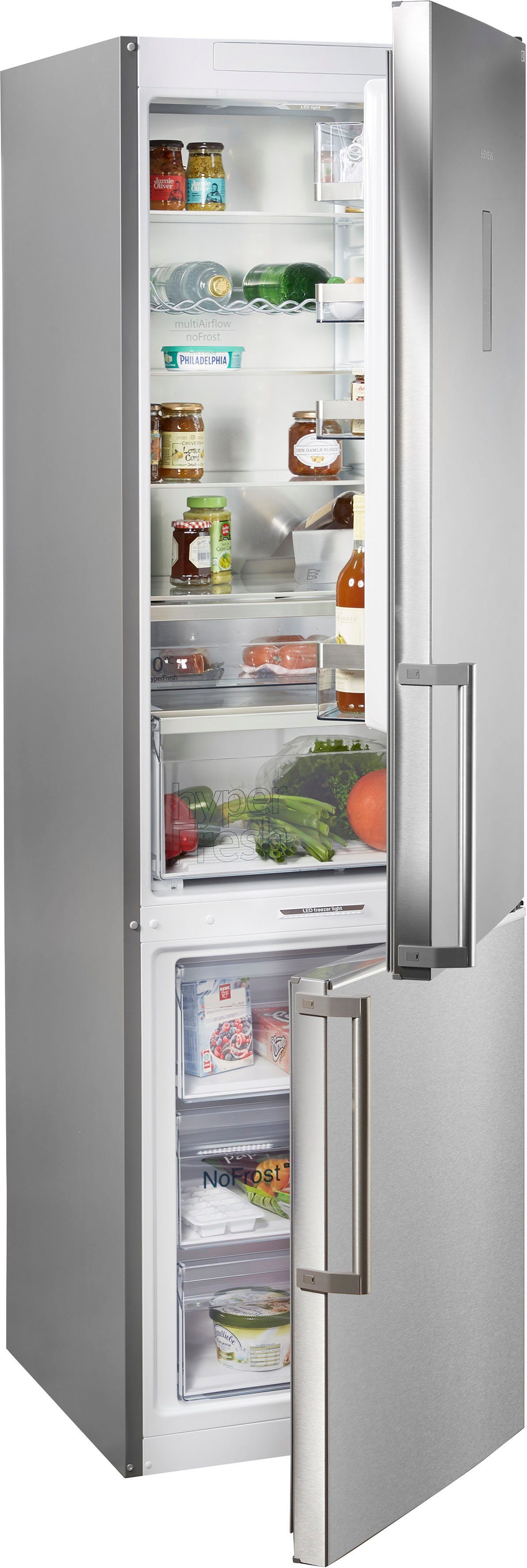 SIEMENS Kühl-/Gefrierkombination KG39NAICT, 203 cm hoch, 60 cm breit