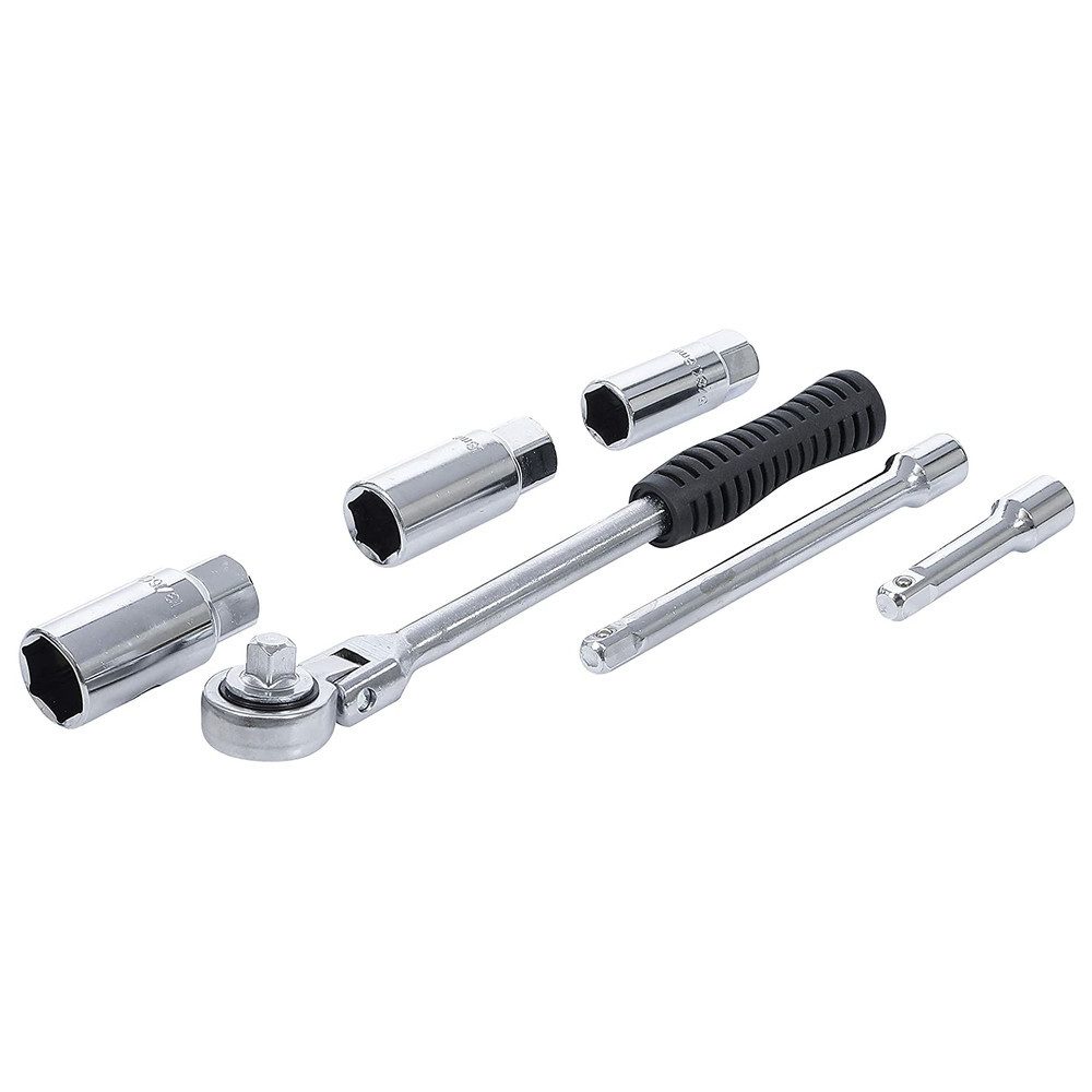 Steckschlüssel Zündkerzen-Werkzeug-Satz, 3/8", 6-teilig